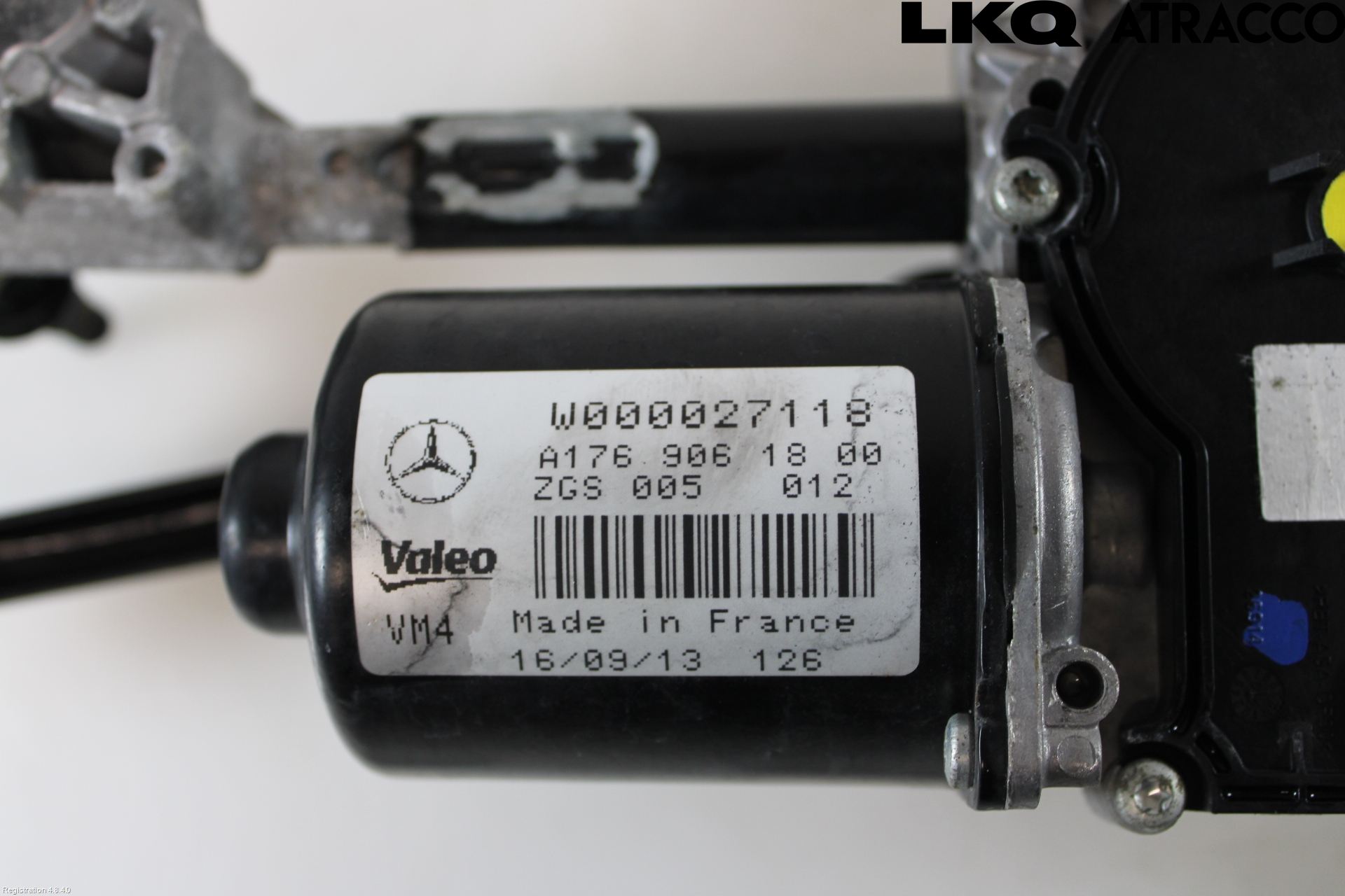 Mercedes-Benz MB A-KLASS (W176) 13-18 Torkarmekanism Vindruta