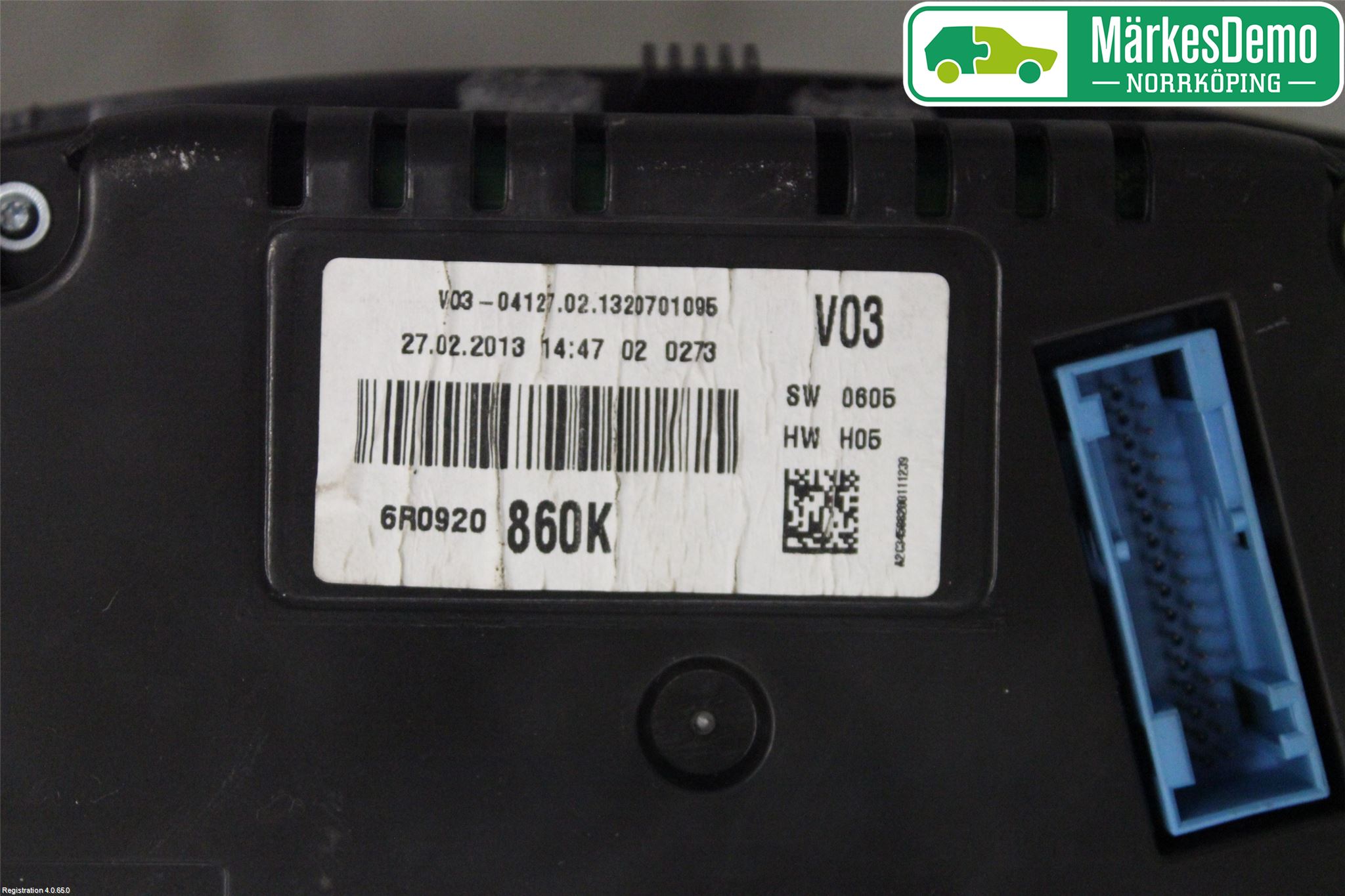Volkswagen VW POLO 10-17 Instrument Komb