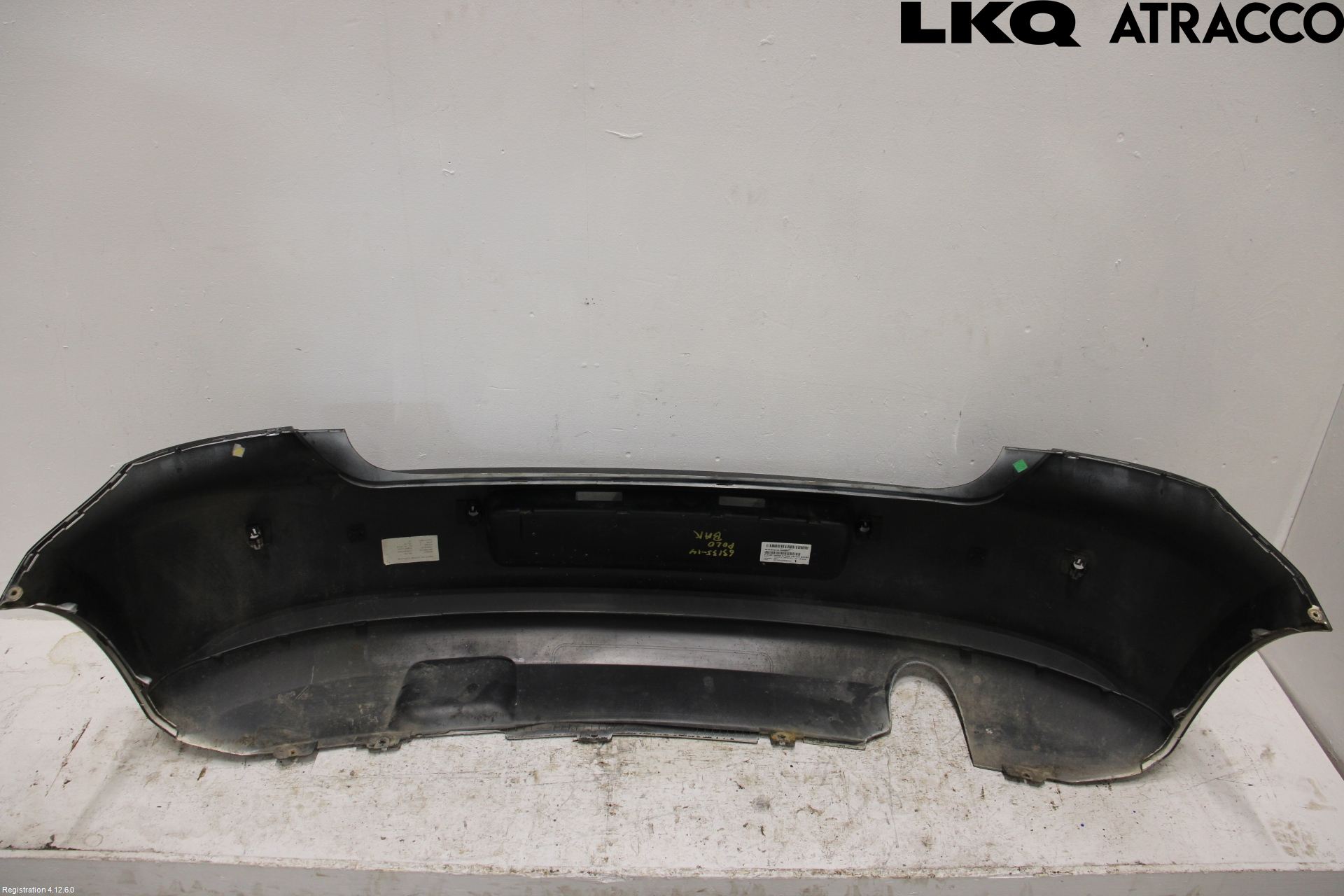 Volkswagen VW POLO 10-17 Stötfångarbeklädnad Bak