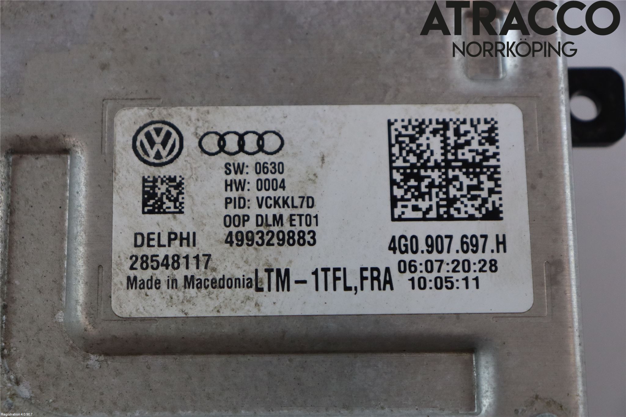 Volkswagen VW TIGUAN 16-24 Styrenhet Strålkastare