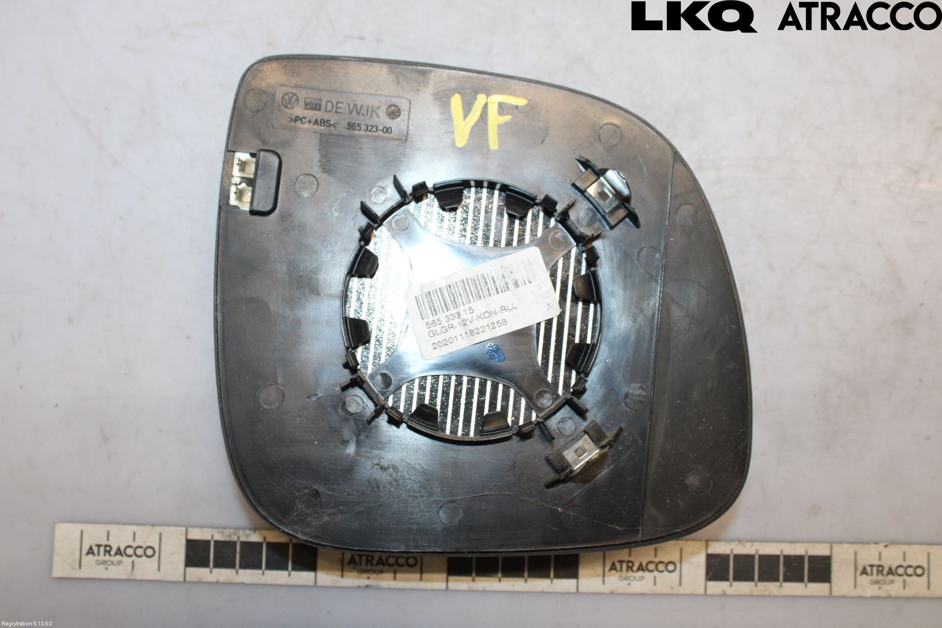 Volkswagen VW TRANSP/CARAVELLE (T6) 16-22 Spegelglas Vä