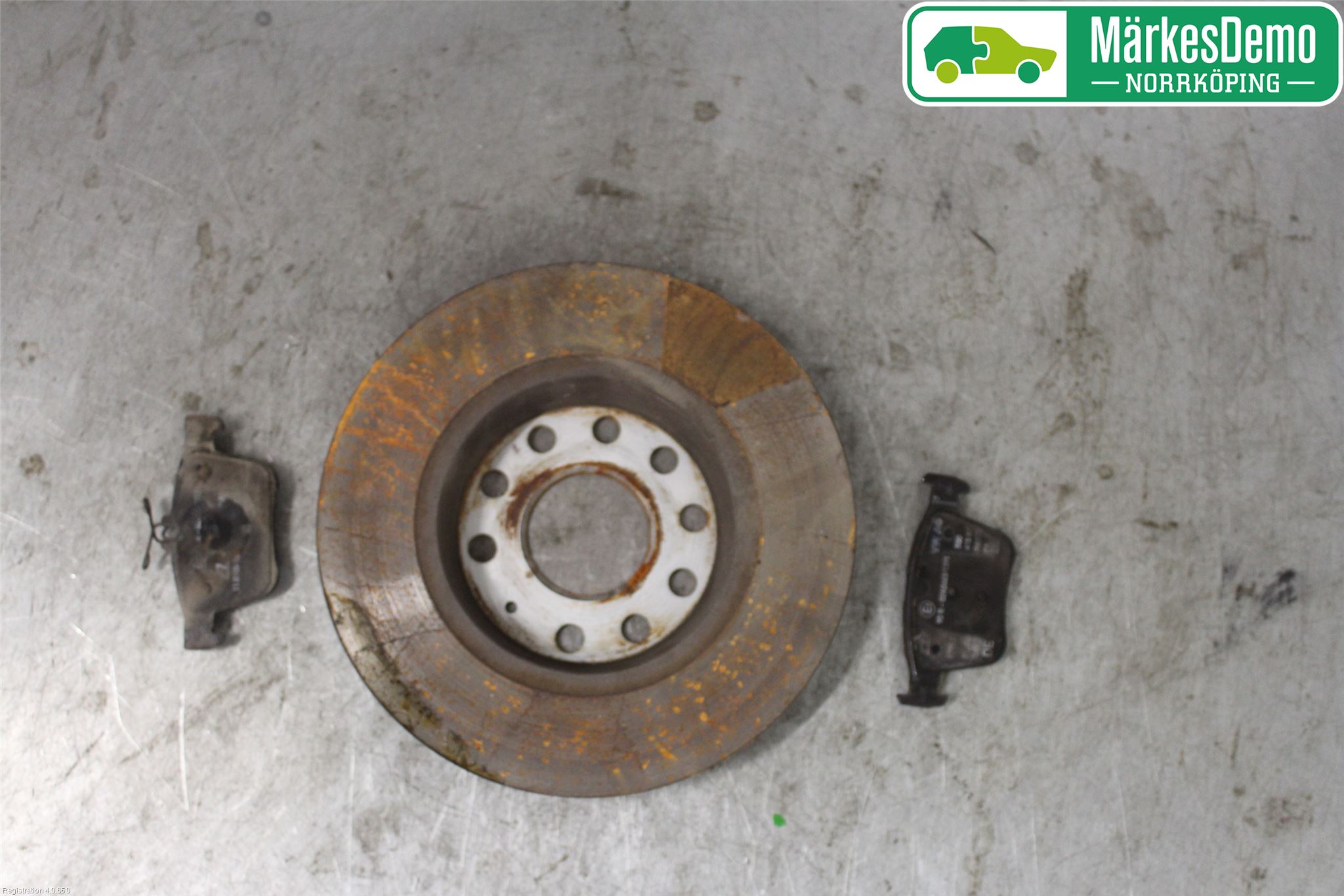 Audi A3/S3 8V 13-20 Bromsskiva Bak