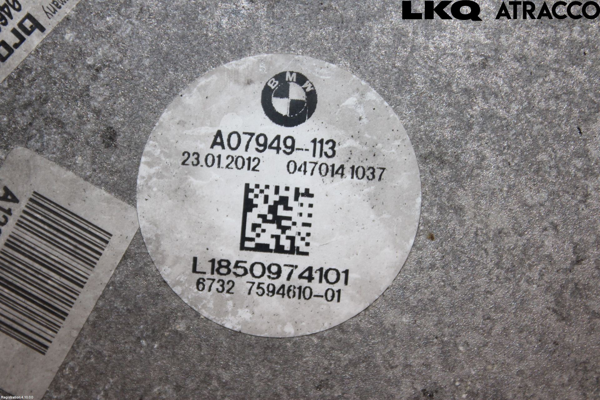 BMW 5 F10/F11/F18 09-17 Kylfläkt El