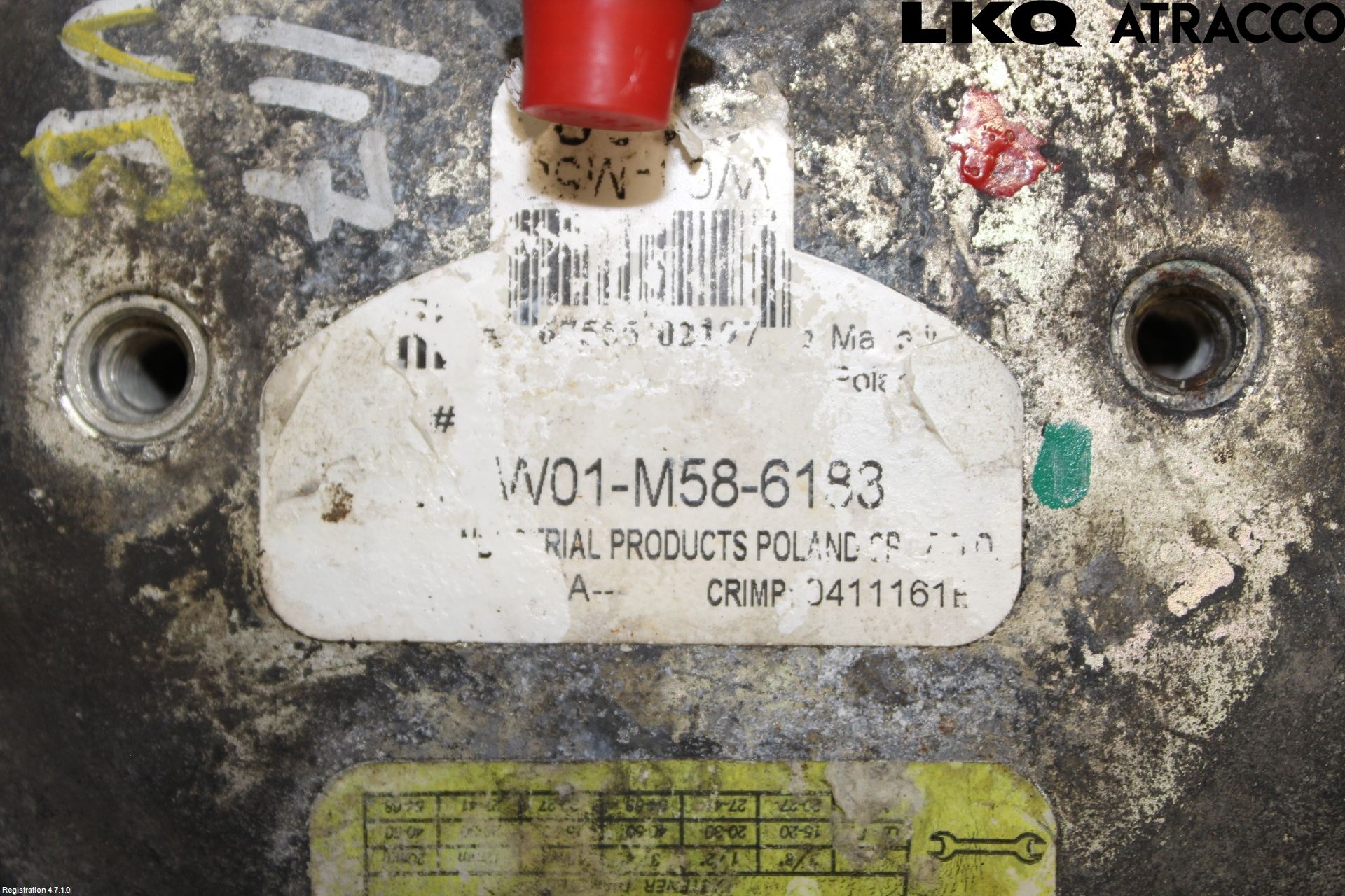 Nissan NV400 12-24 Nivå-Luftfjädring Bälg