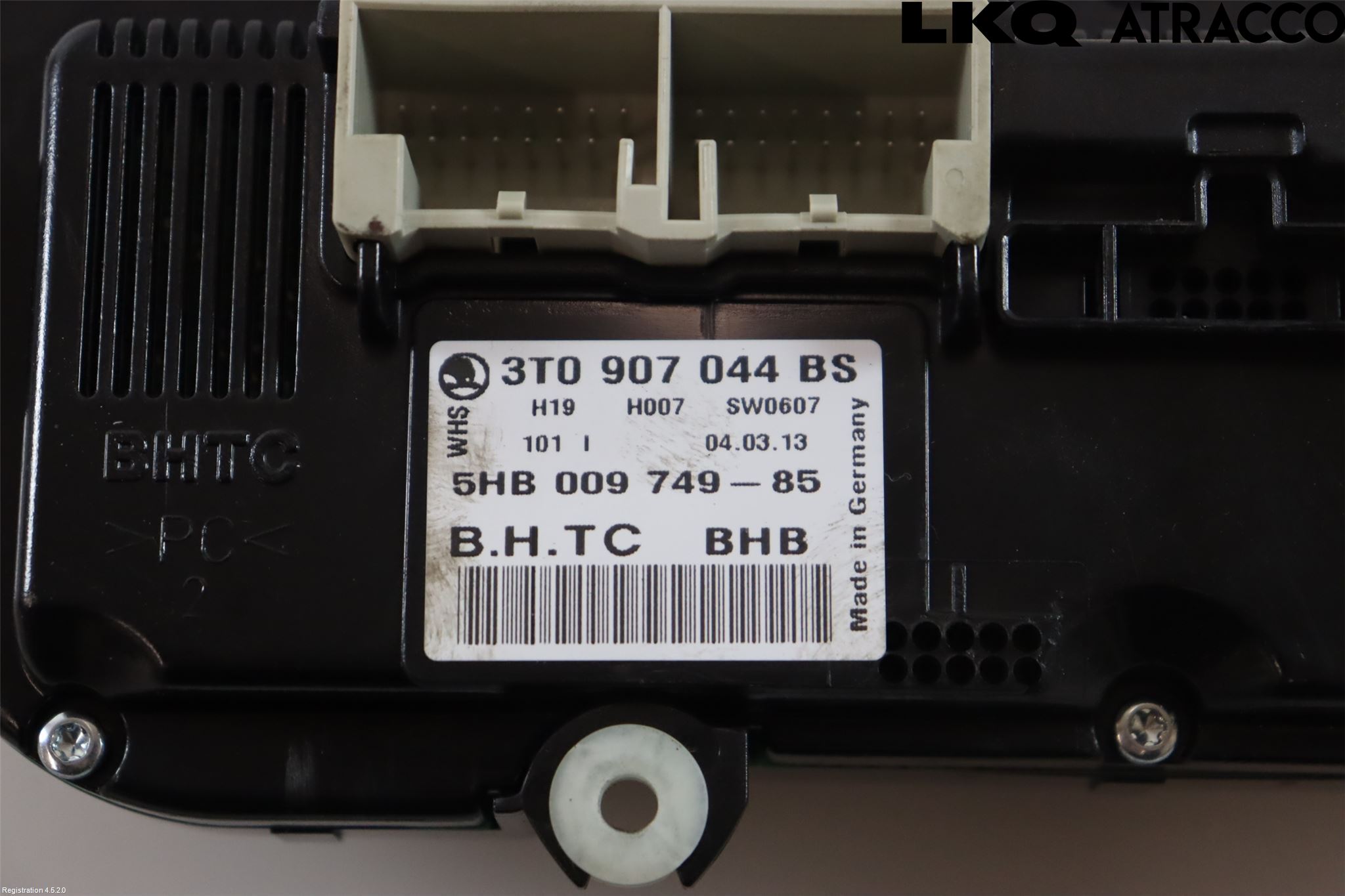 Skoda SUPERB 09-15 Värmereglage