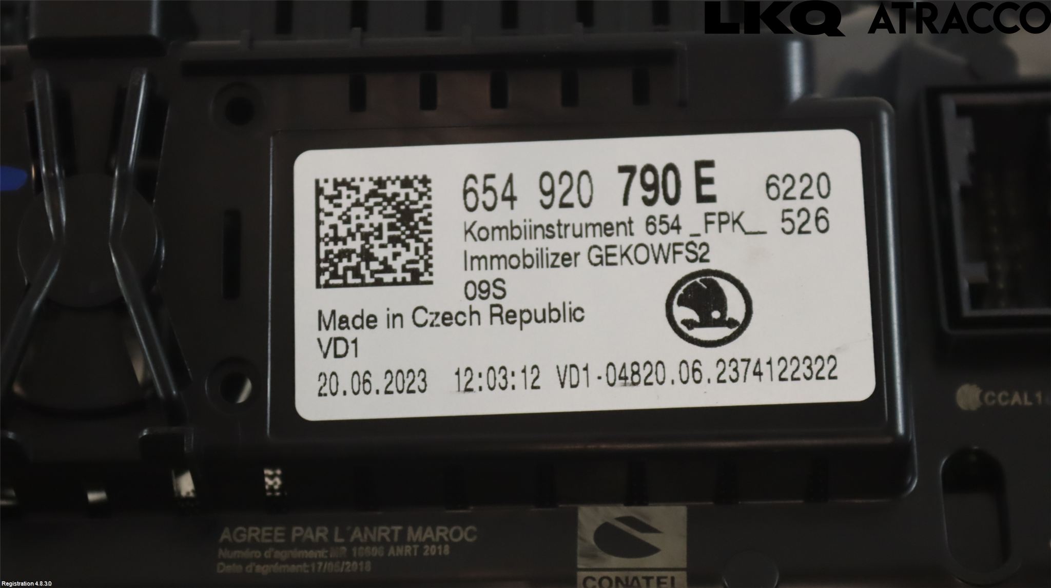 Skoda KAMIQ 20- Instrument Komb