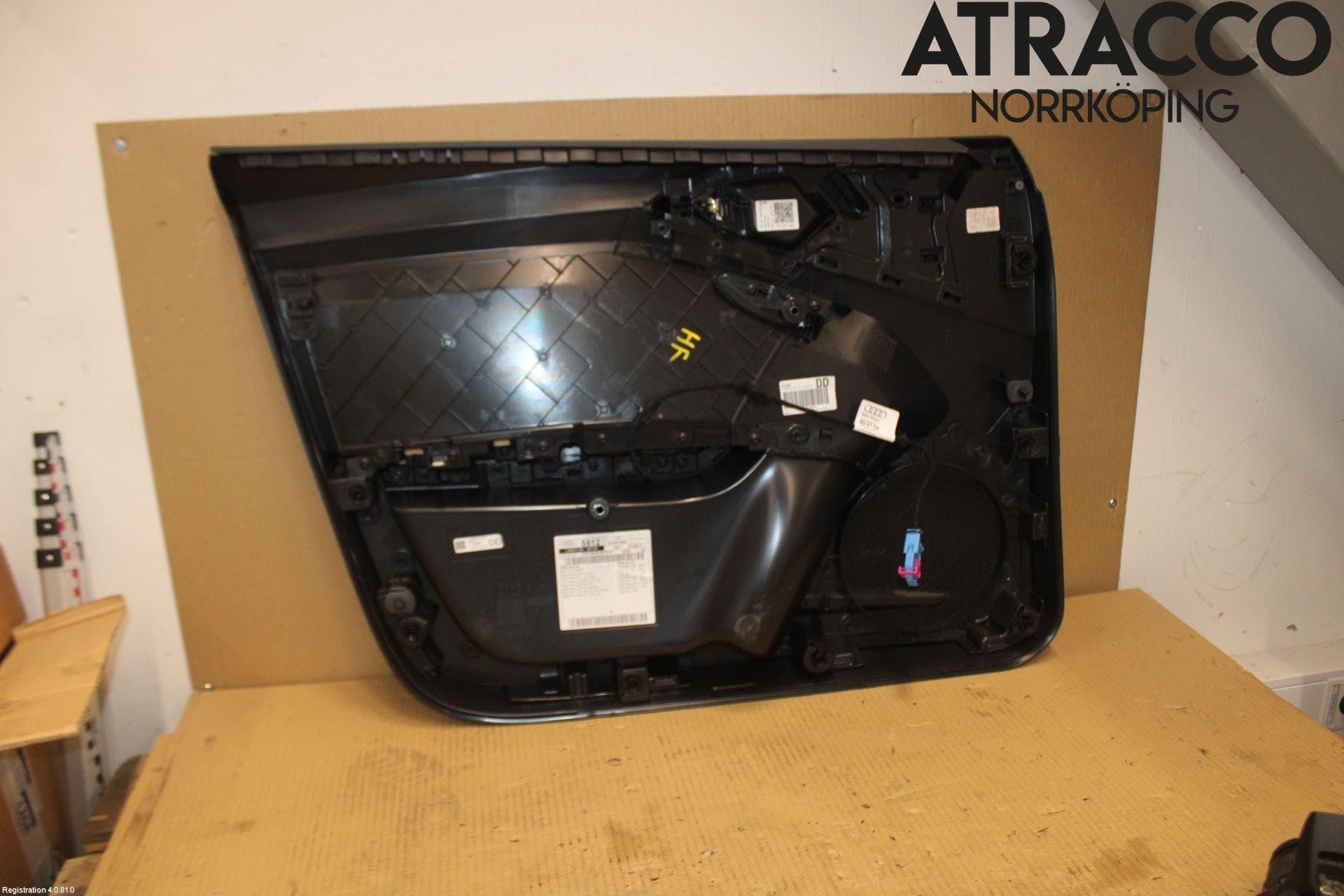 Audi A1 19- Dörrklädsel Hö