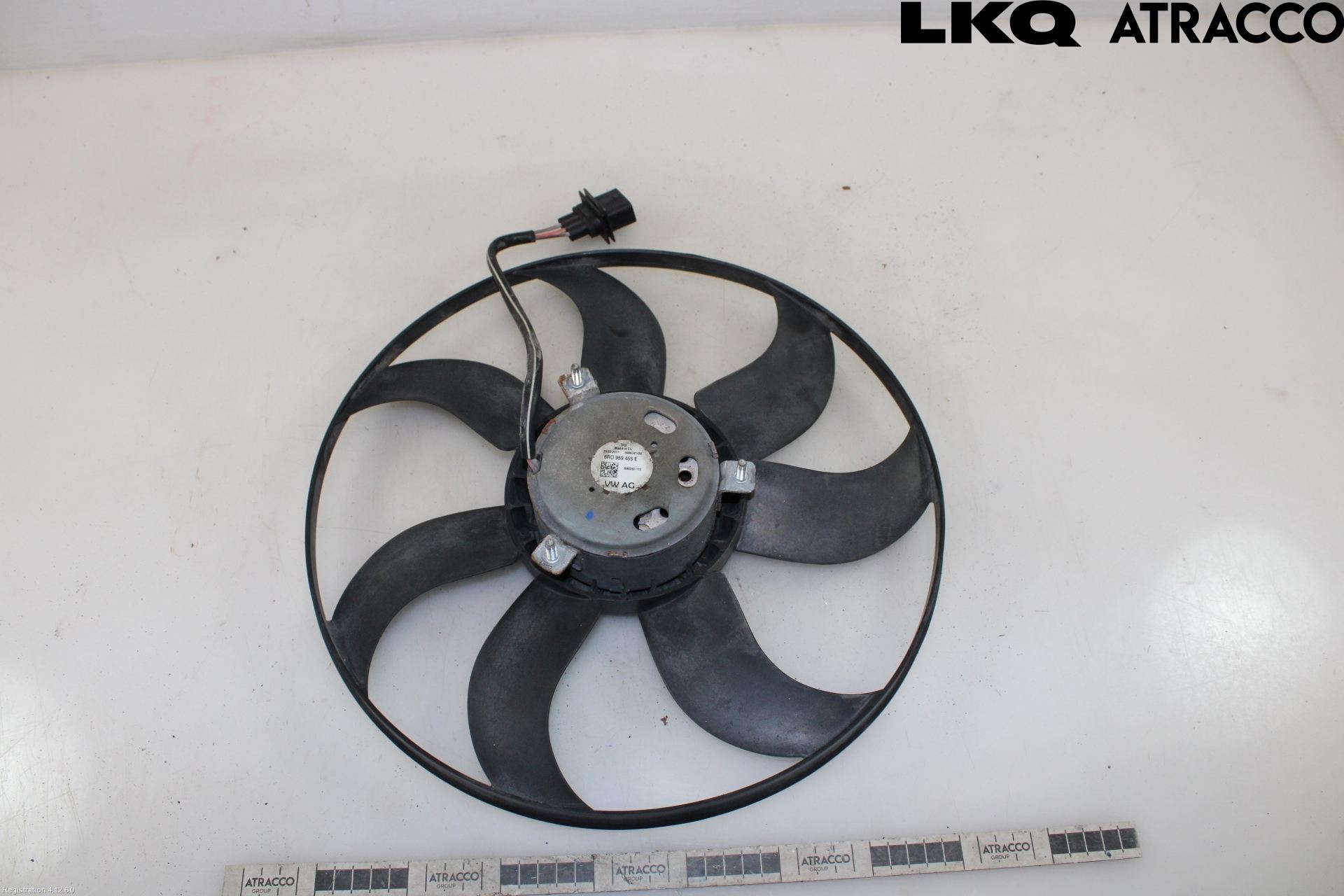 Volkswagen VW POLO 10-17 Kylfläkt El