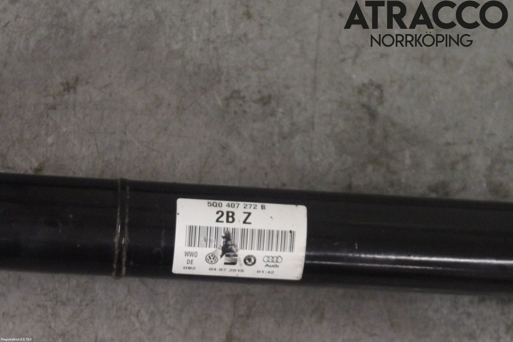 Volkswagen VW GOLF / E-GOLF VII 13-20 Drivaxel Fram Höger