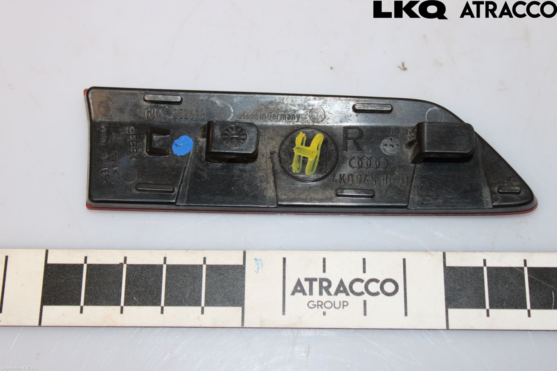Audi A6 F2/C8 19- Dimljus/Reflex Bak
