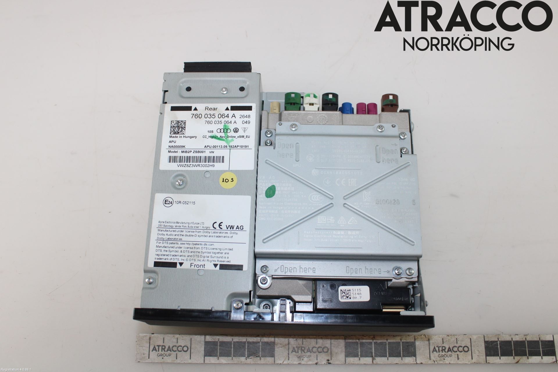 Volkswagen VW TOUAREG CR 18- Cd Radio - Multimediapanel