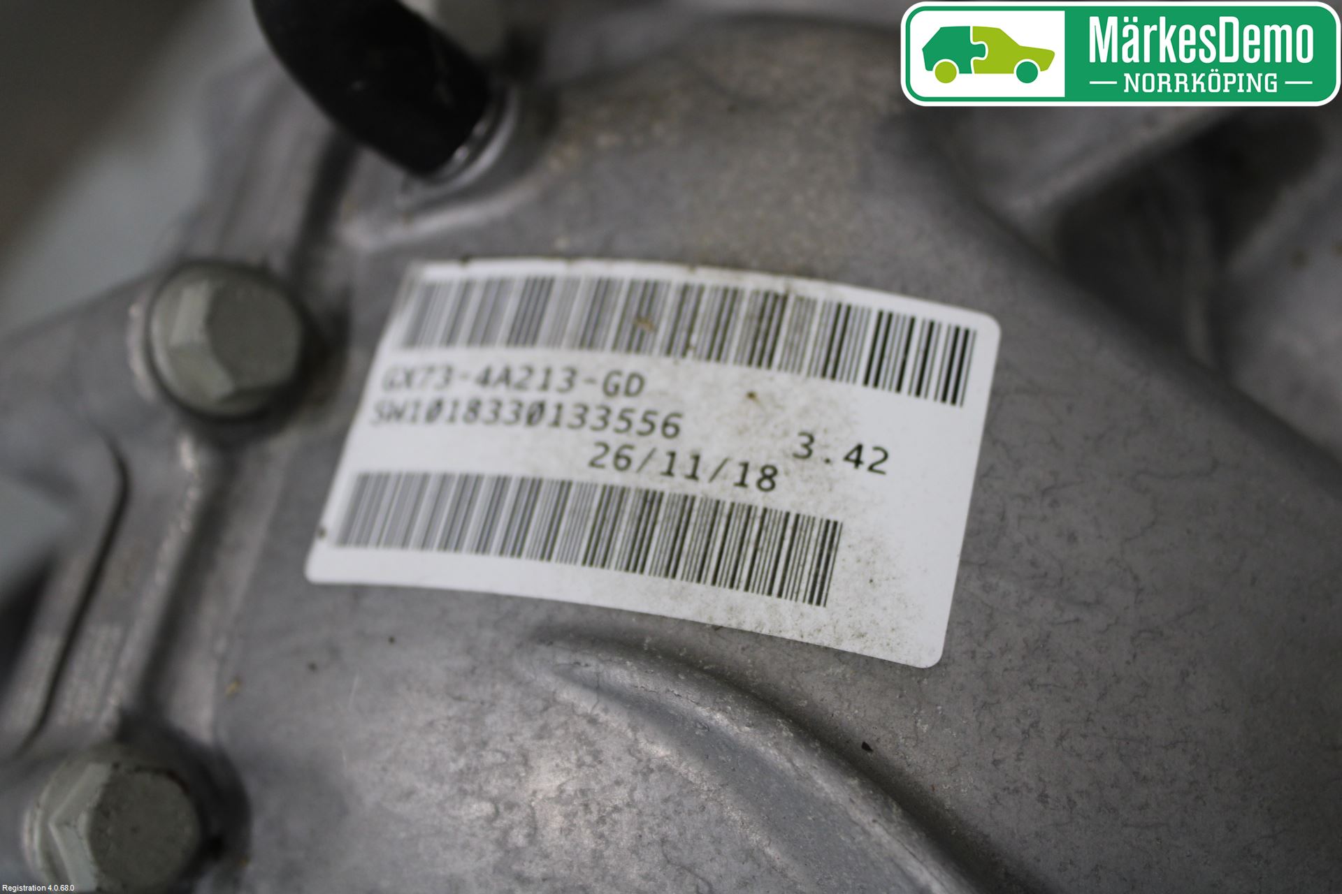 Jaguar XE (X760) 15-24 Bakväxel-Diff