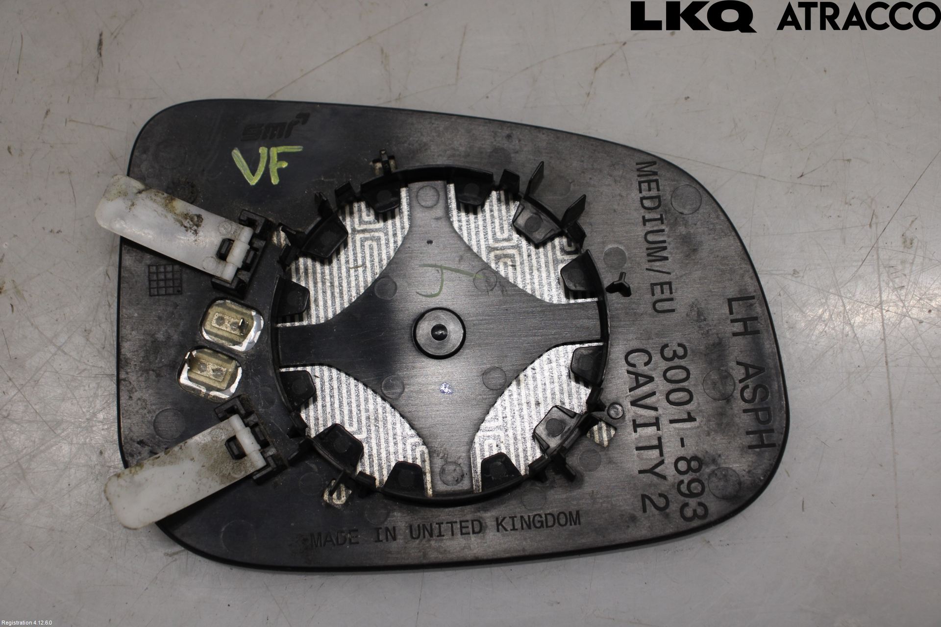 Volvo V40 12-19 Spegelglas Vä