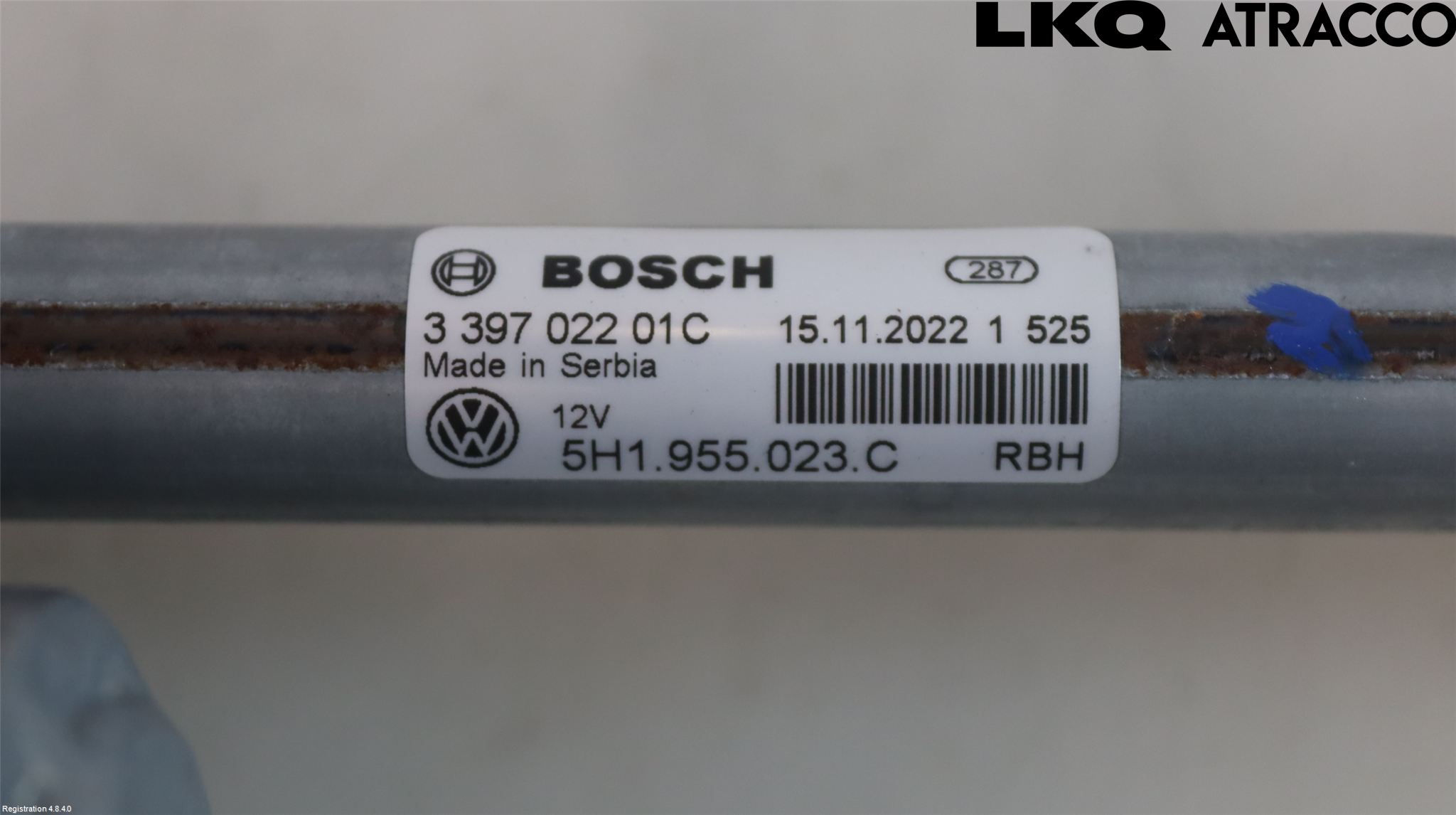 Volkswagen VW GOLF / E-GOLF VIII 20- Torkarmekanism Vindruta