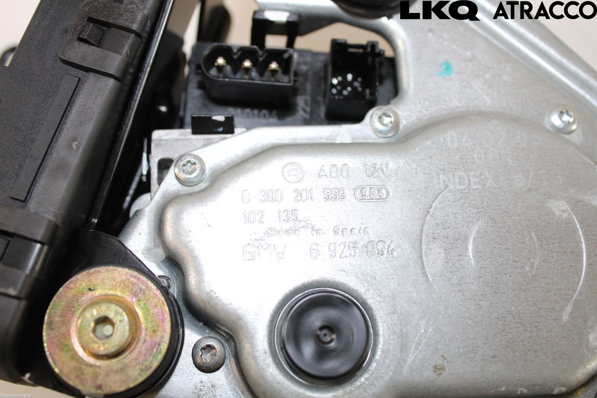 BMW 3 E46      98-05 Torkarmekanism Bakruta