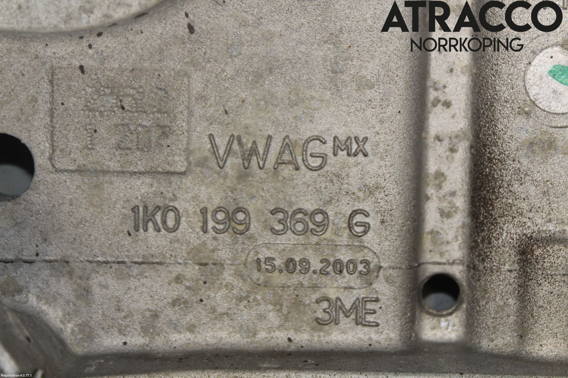 Volkswagen VW GOLF VI 09-13 Framvagnsbalk