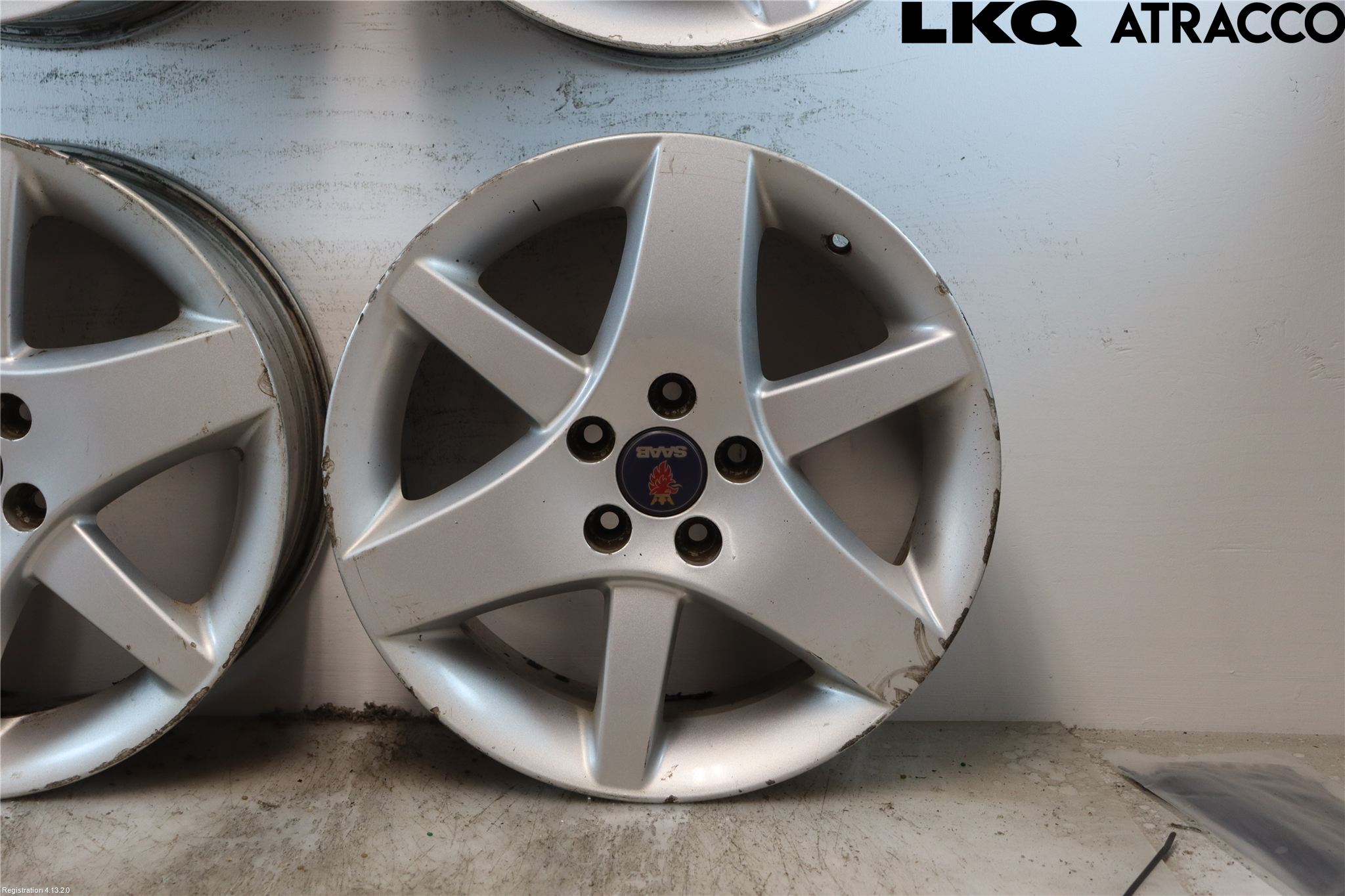 Saab 9-3 VER 2 Fälgsats Aluminium