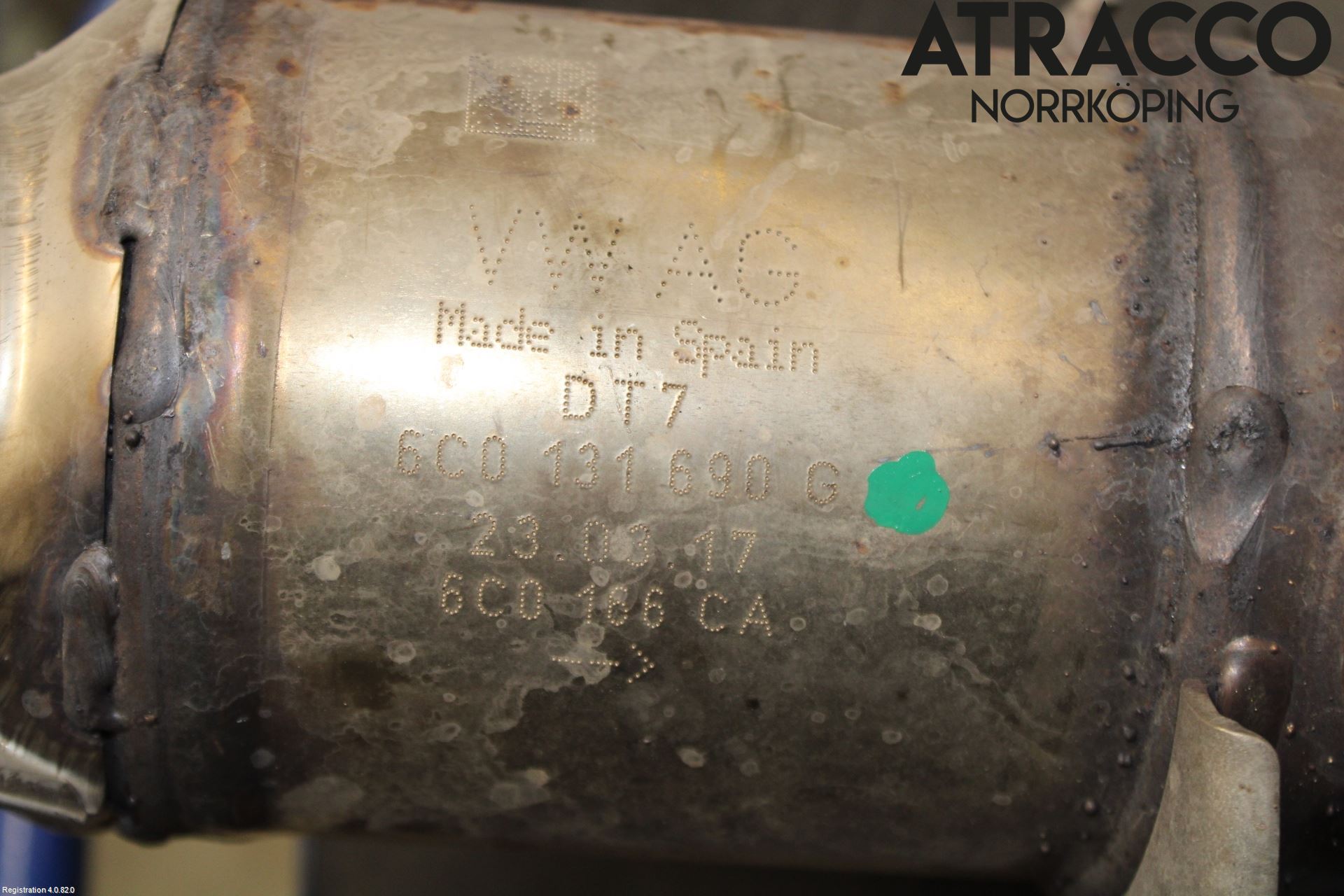 Volkswagen VW POLO 10-17 Katalysator