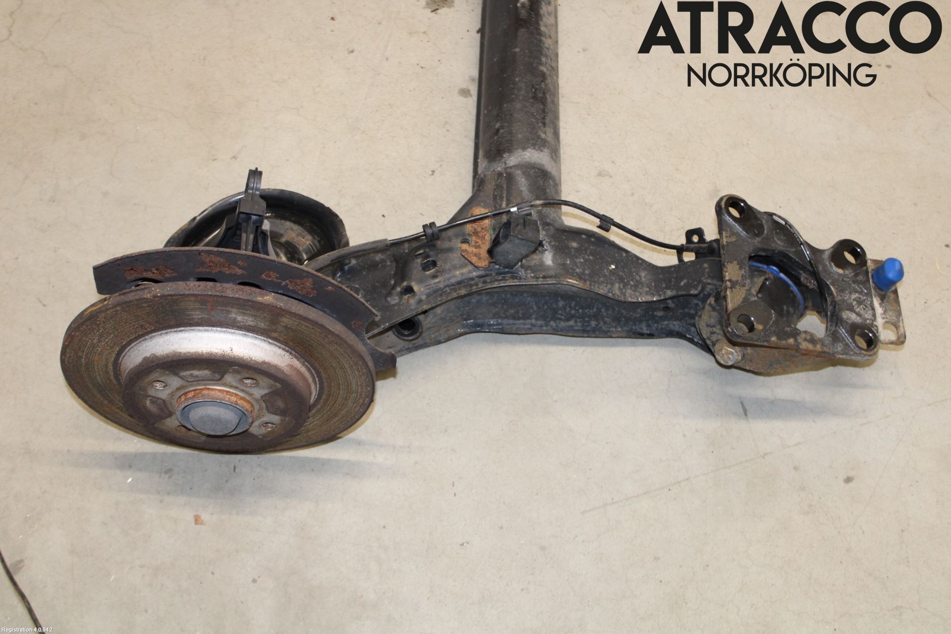 Citroen BERLINGO 08-18 Bakaxelbalk