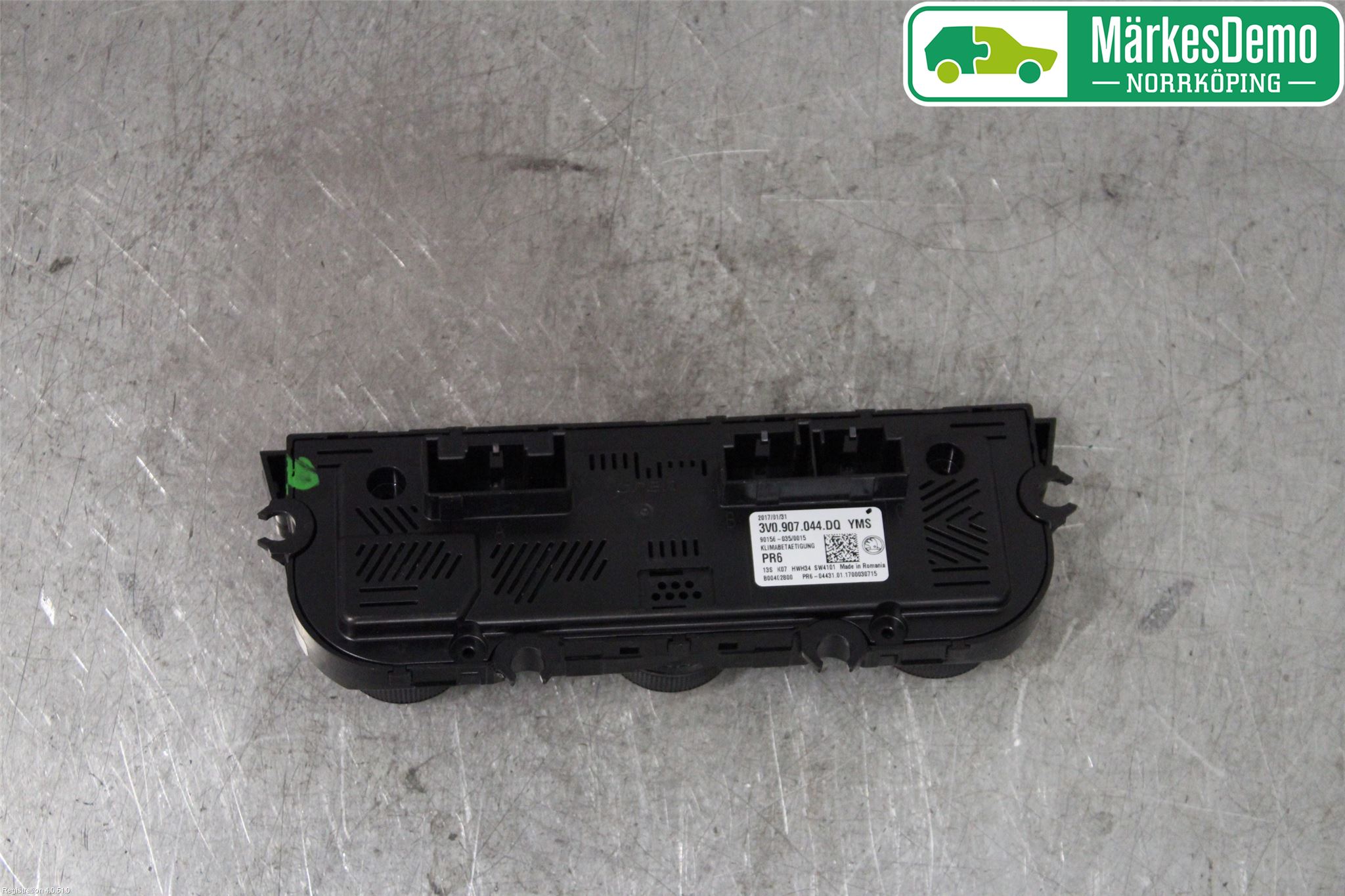 Skoda SUPERB 16-24 Värmereglage