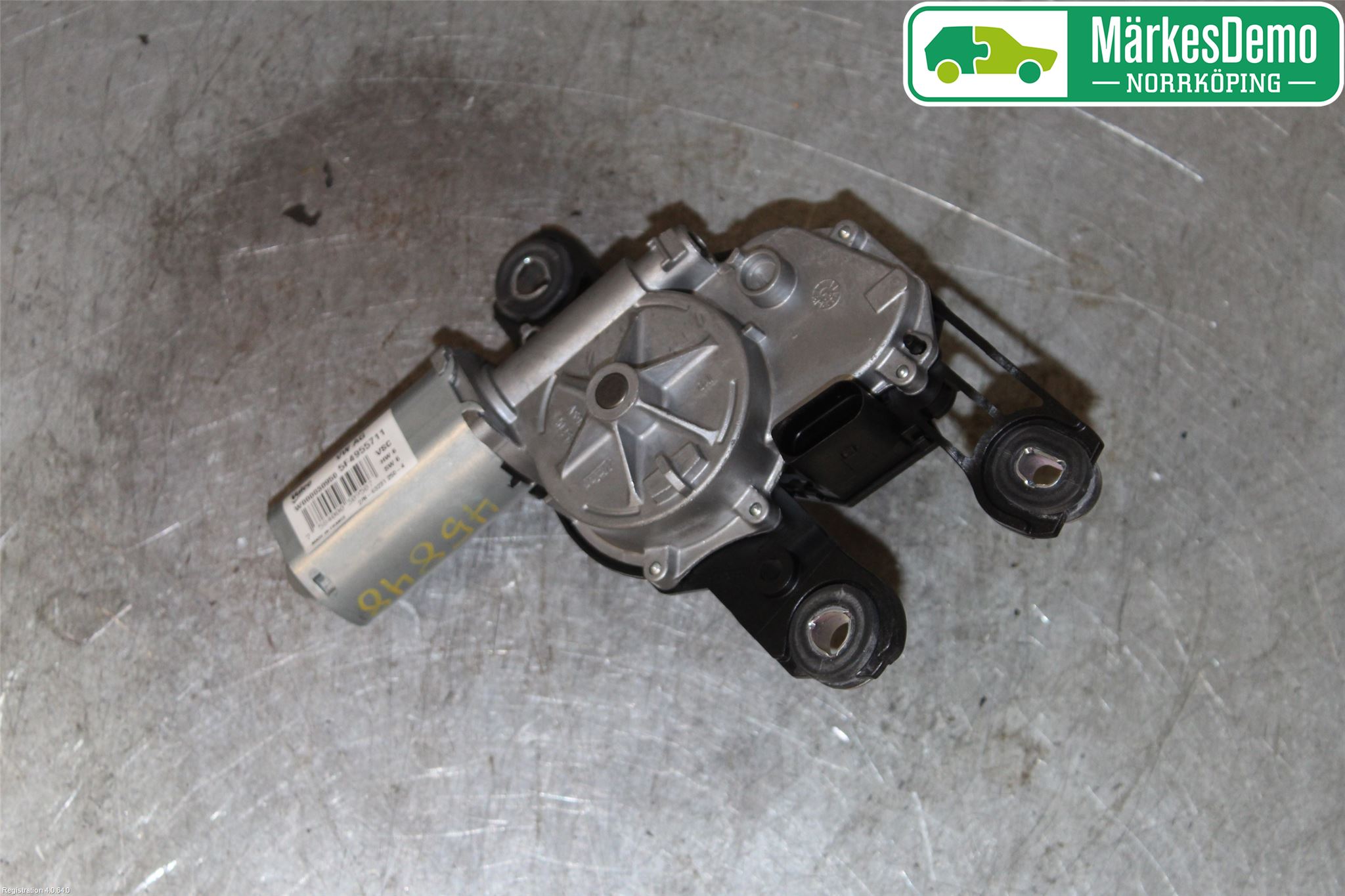 Skoda RAPID Torkarmotor Baklucka