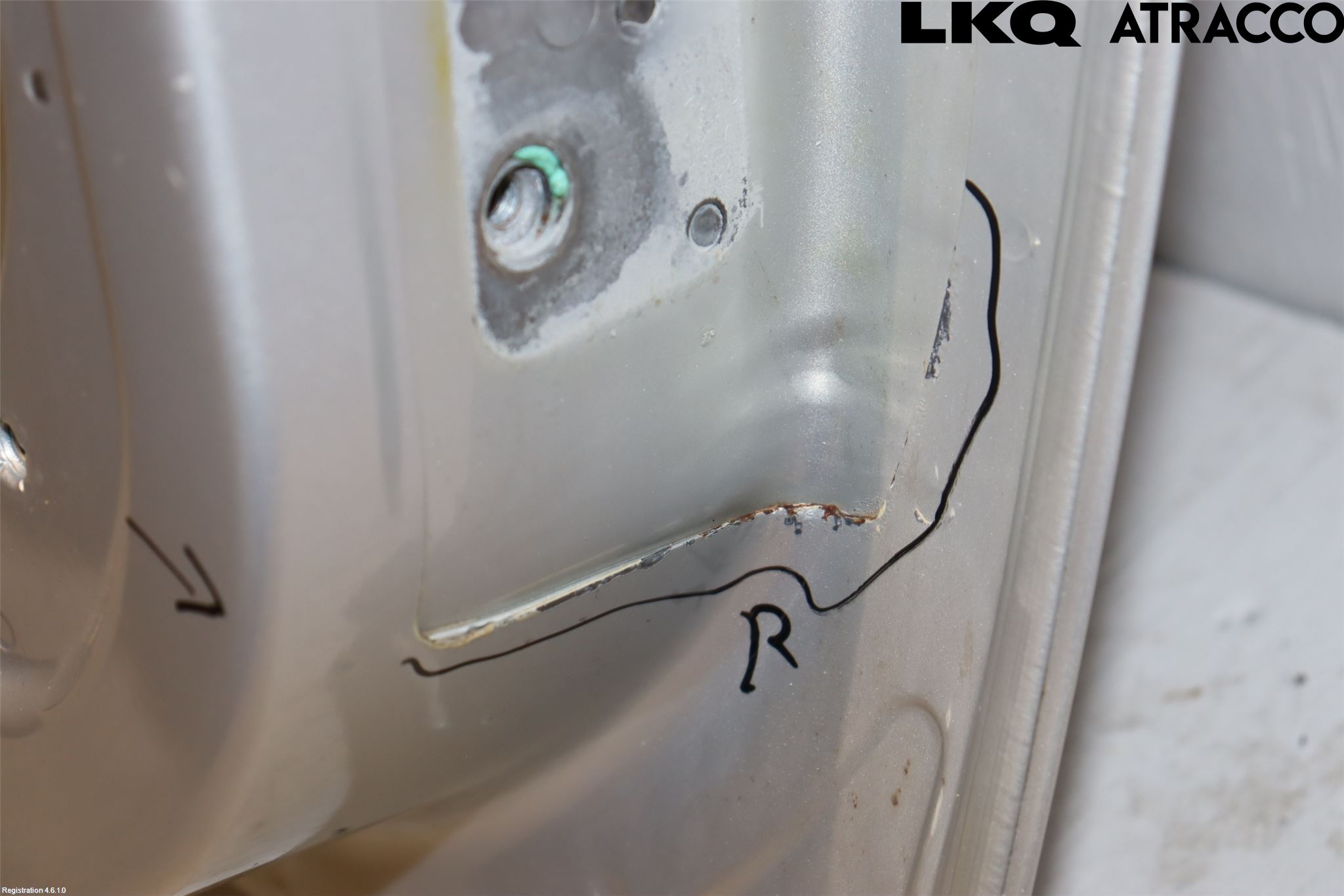 Volkswagen VW GOLF IV 98-06 Dörr Bak Vänster