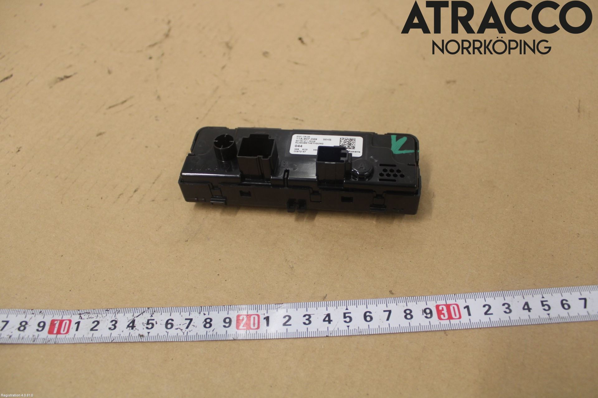 Volkswagen VW ID.4 21- Värmereglage