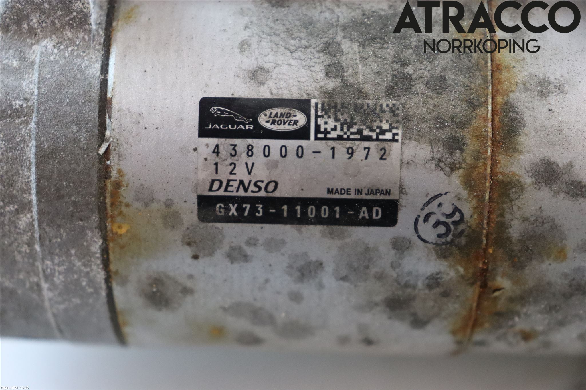 Jaguar F-PACE Startmotor Diesel