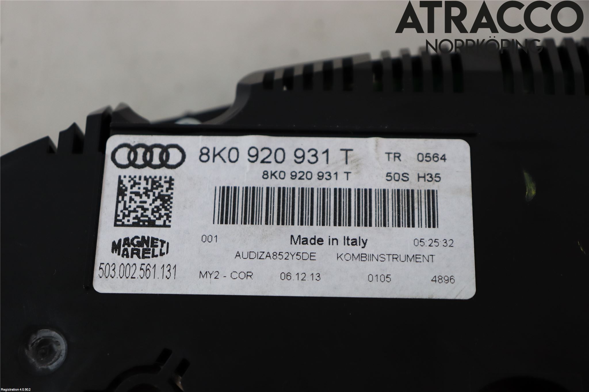 Audi A4 12-15 Instrument Komb
