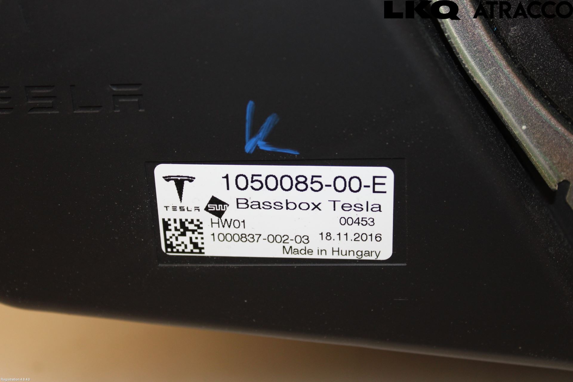 Tesla MODEL X 16- Högtalare