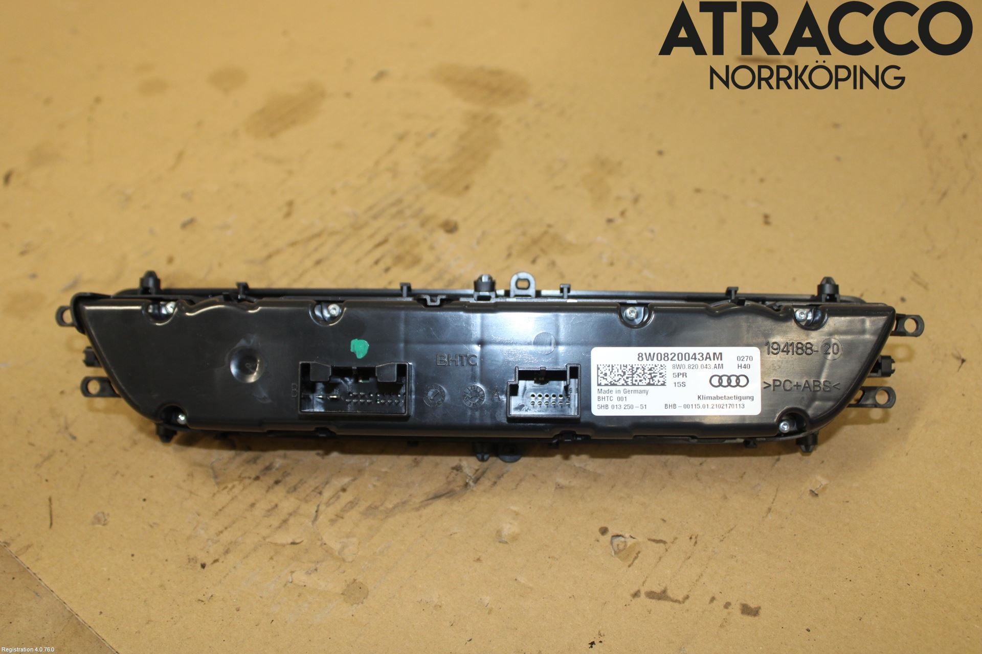 Audi A5 17- Värmereglage