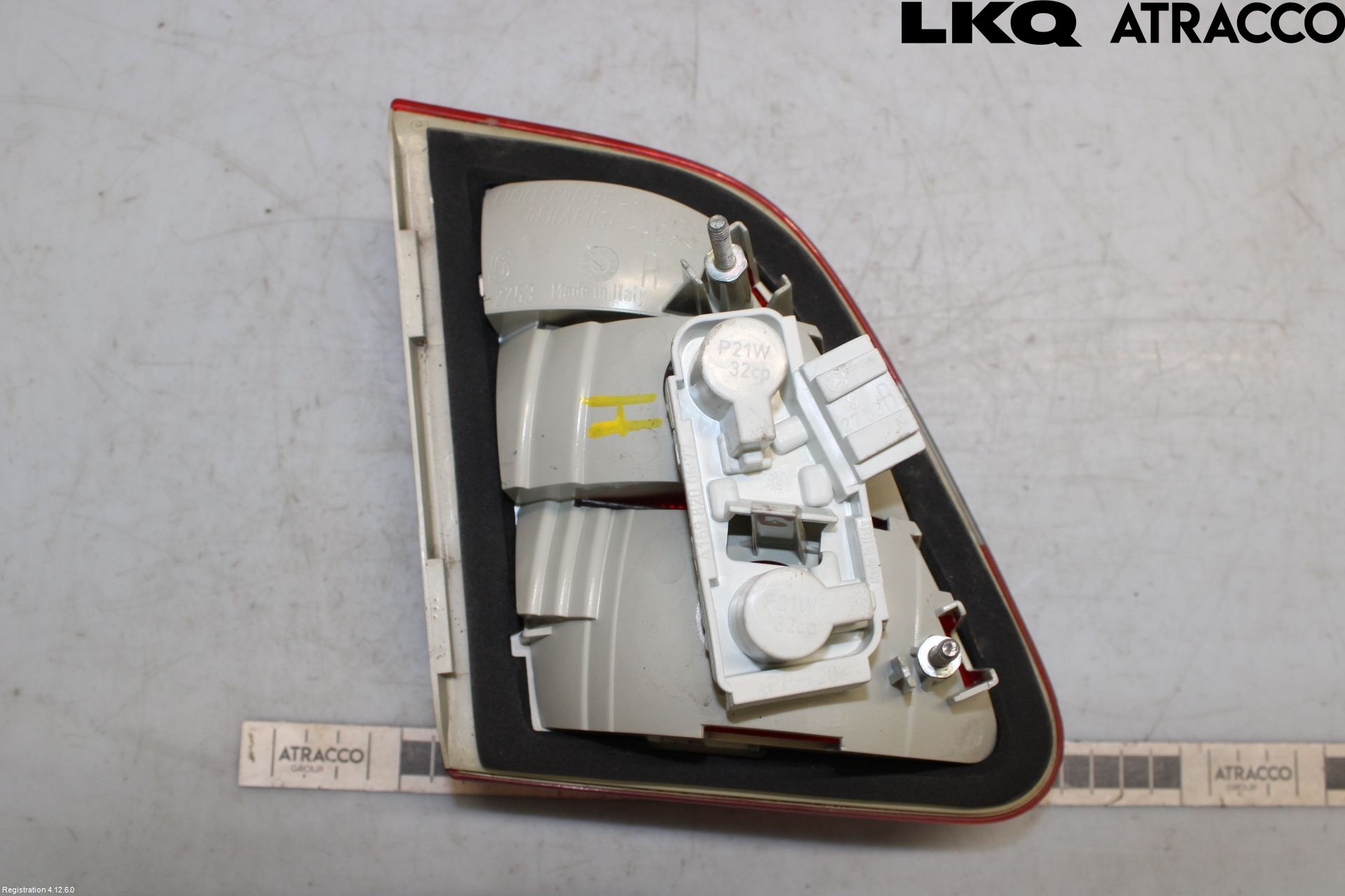 Mercedes-Benz MB B-KLASS (W245) 05-12 Bakljus Lucka Hö
