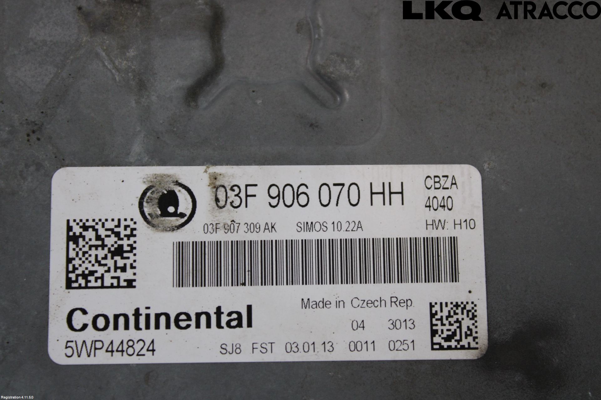 Skoda FABIA 07-14 Styrenhet Insprut Bensin