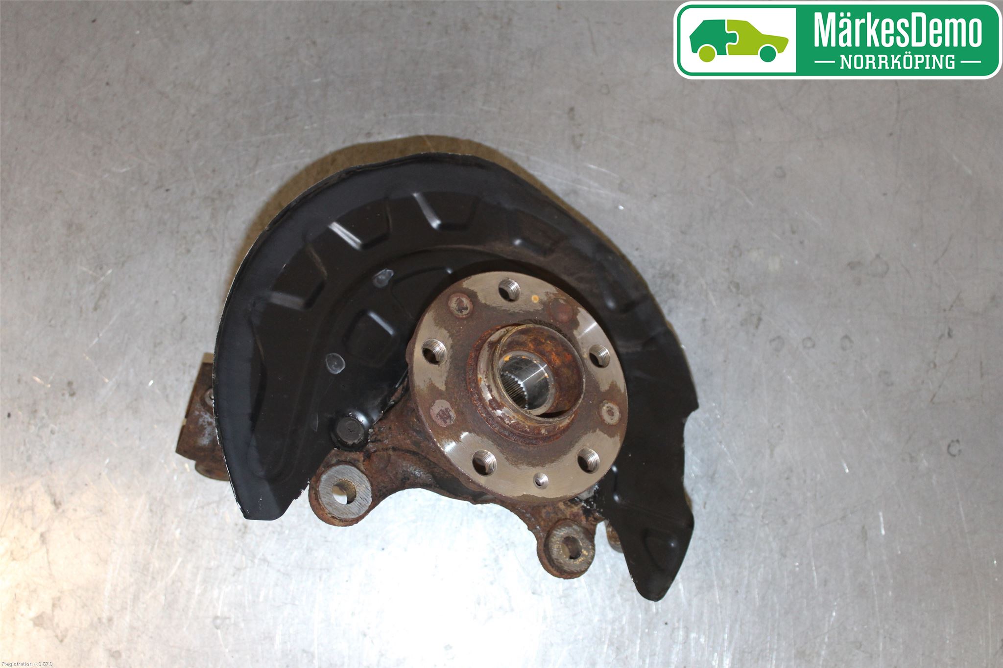 Audi A3/S3 8V 13-20 Styrspindel Lagerhus Vä