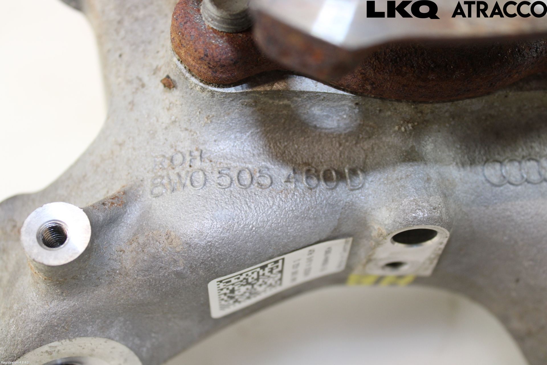 Audi A4/S4 B9 20- Hjullagerhus-Spindel Hö B