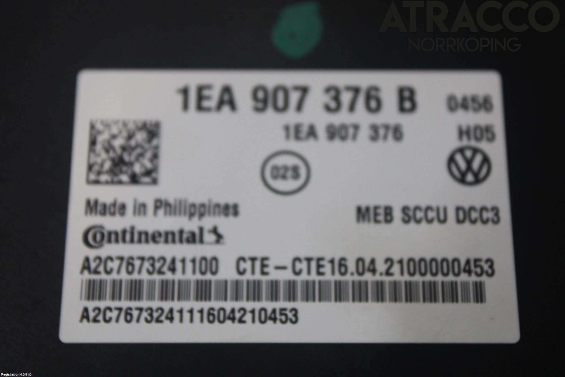 Volkswagen VW ID.4 21- Styrenhet Övrigt