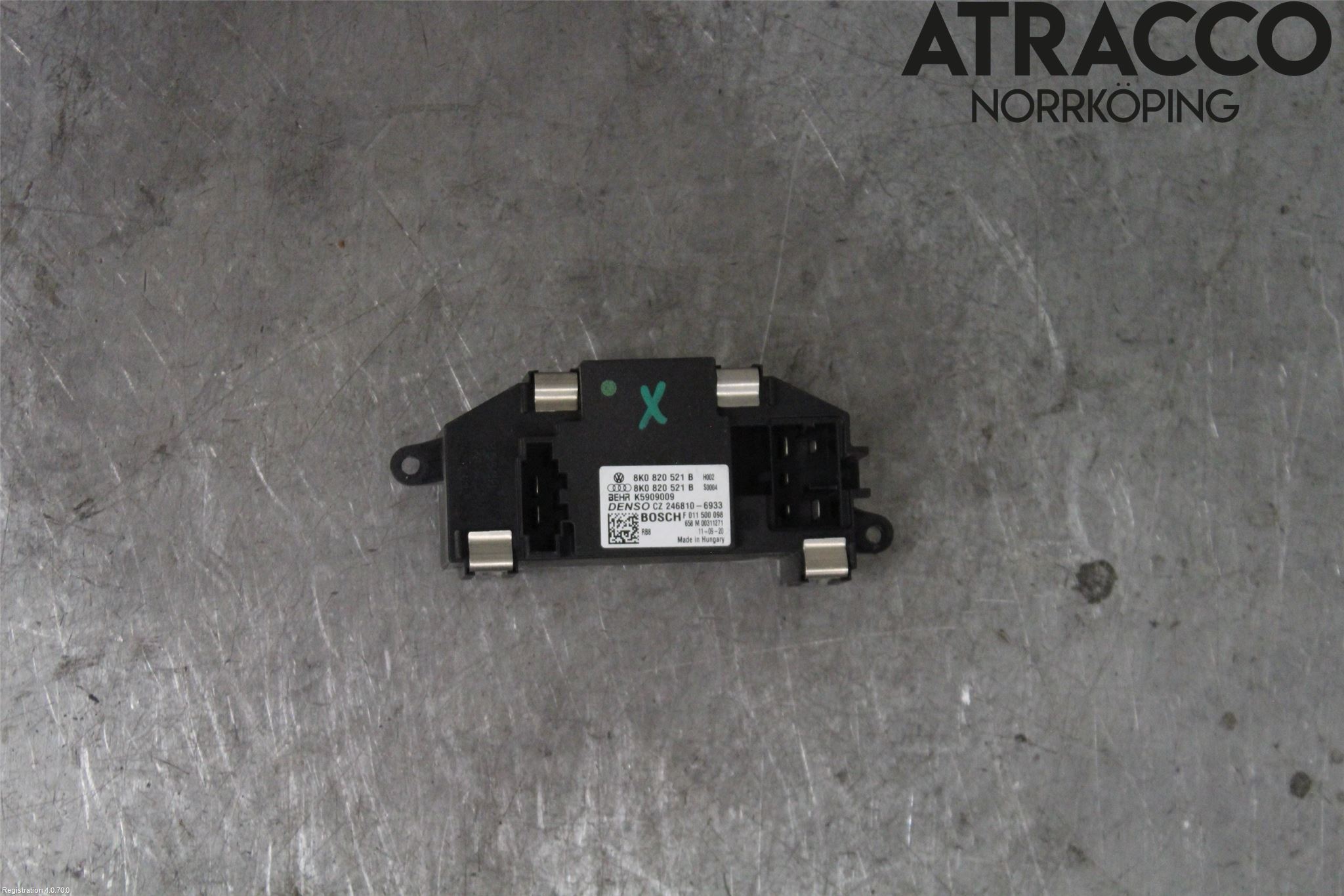 Audi A4 12-15 Värmefläktsmotstånd