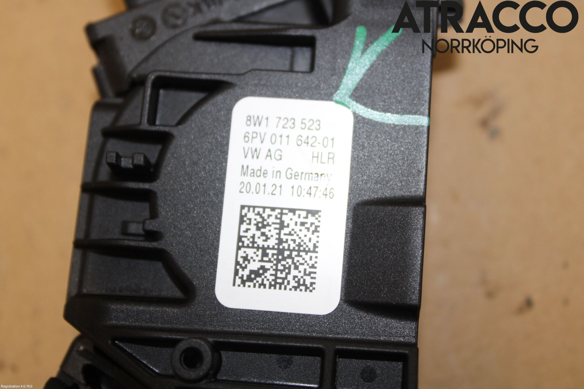 Audi A5 17- Gaspedal