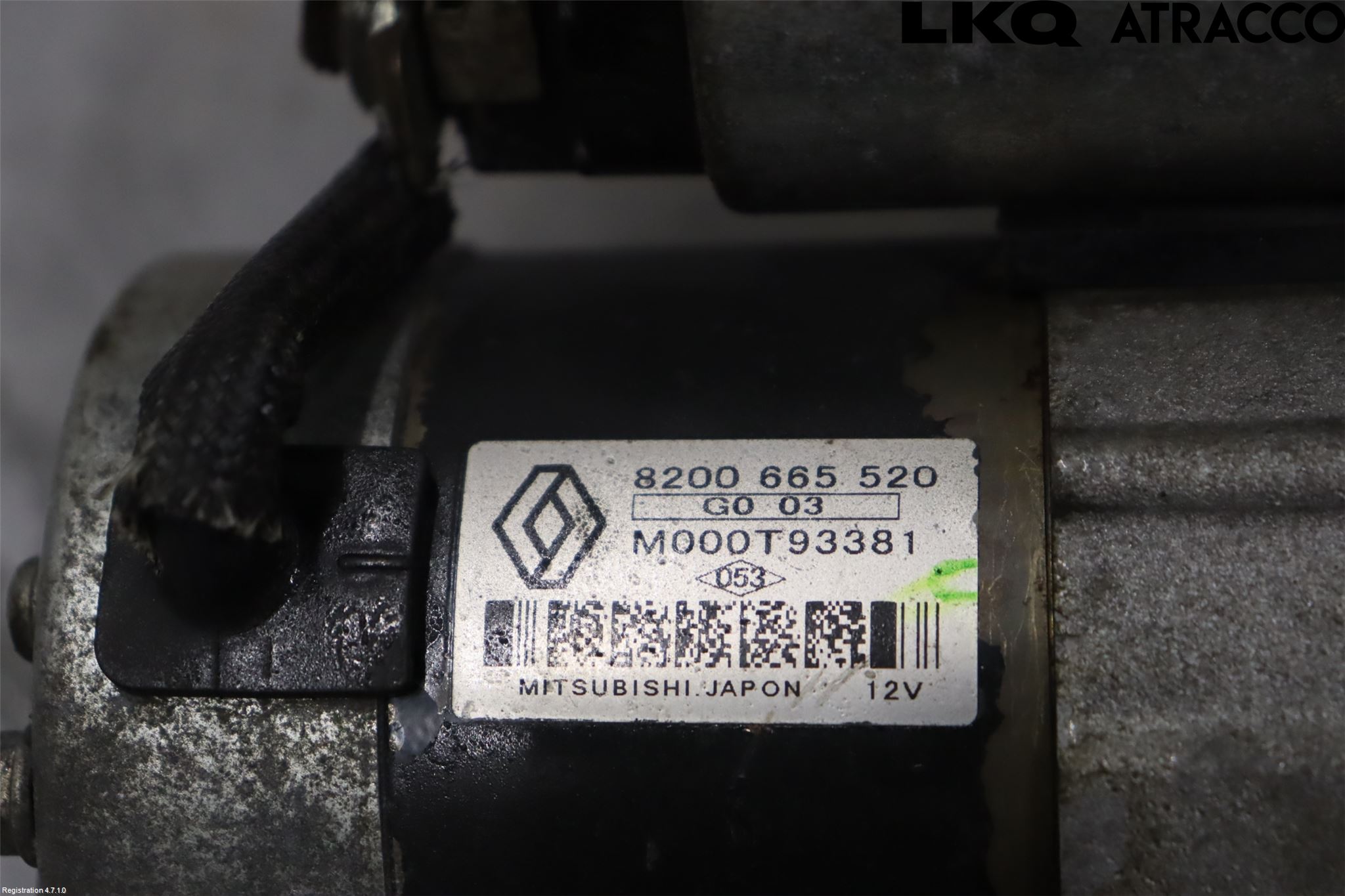 Renault MEGANE III 09-15 Startmotor