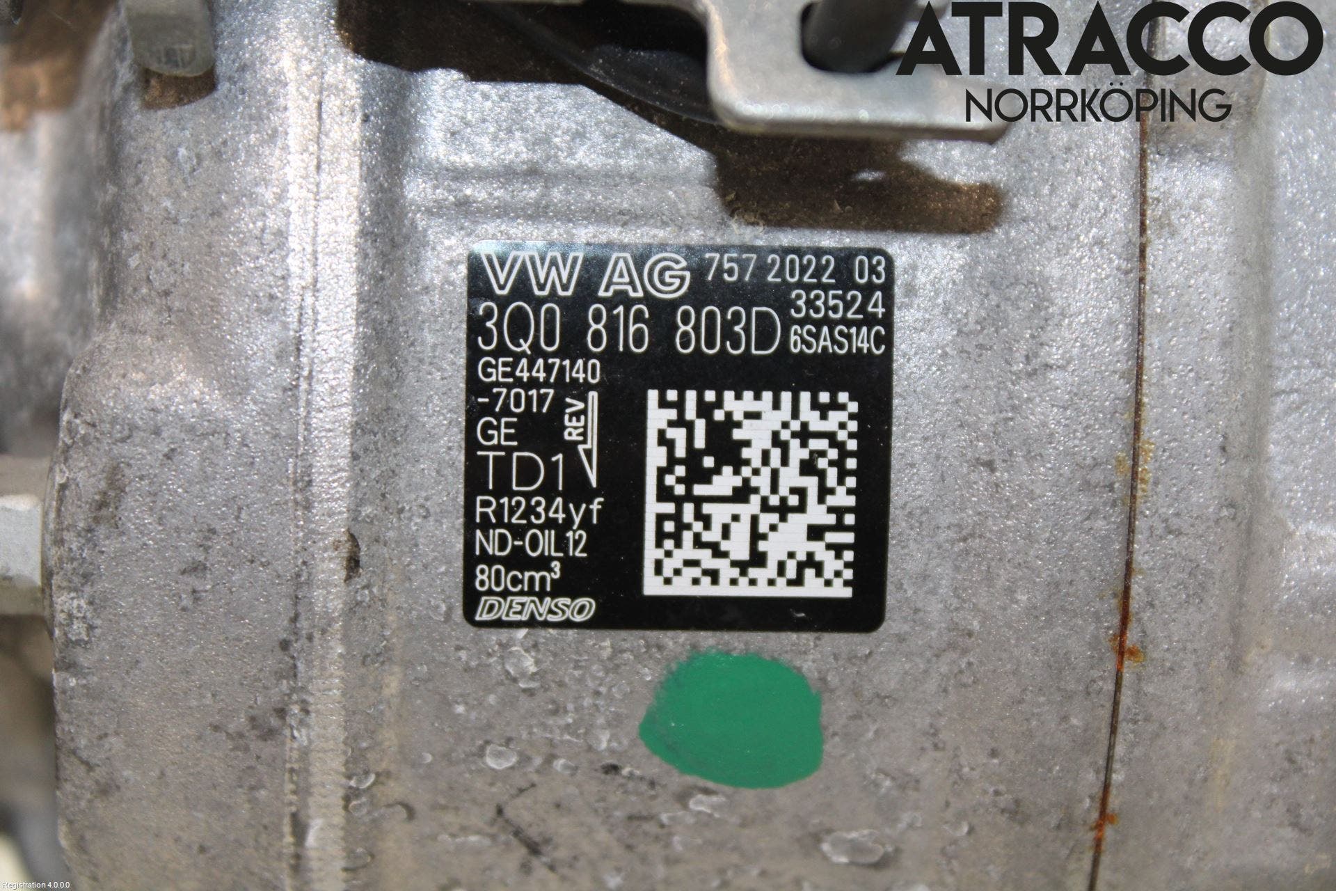 Volkswagen VW GOLF / E-GOLF VIII 20- Ac Kompressor