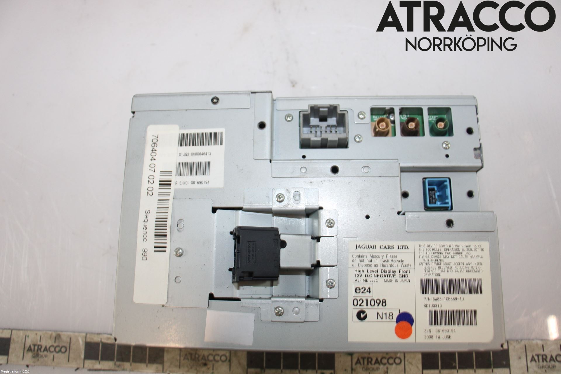Jaguar XK/XKR 06-14 Cd Radio - Multimediapanel