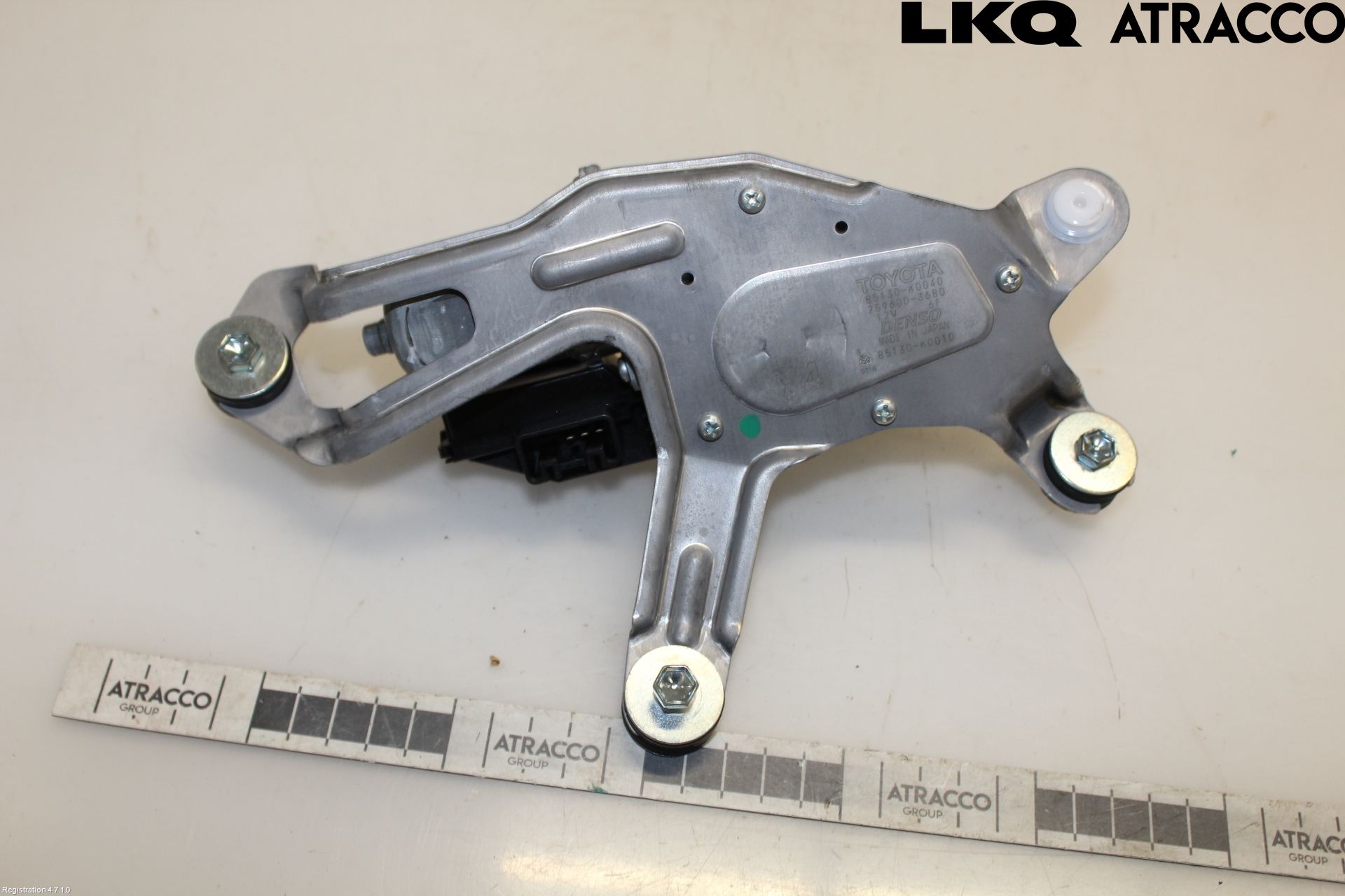 Toyota YARIS XP21 20- Torkarmotor Baklucka