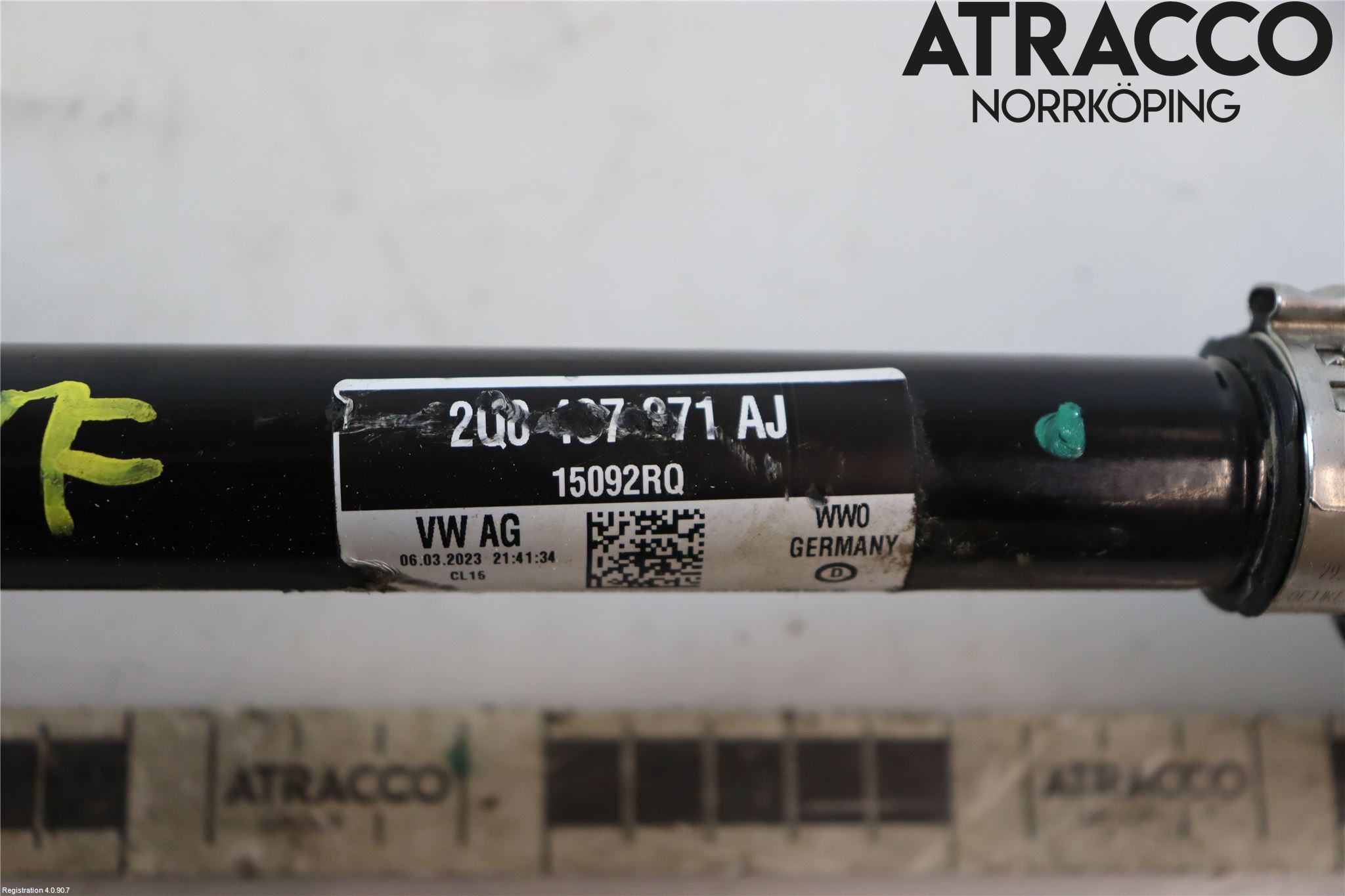 Audi A1 19- Drivaxel Fram Vänster