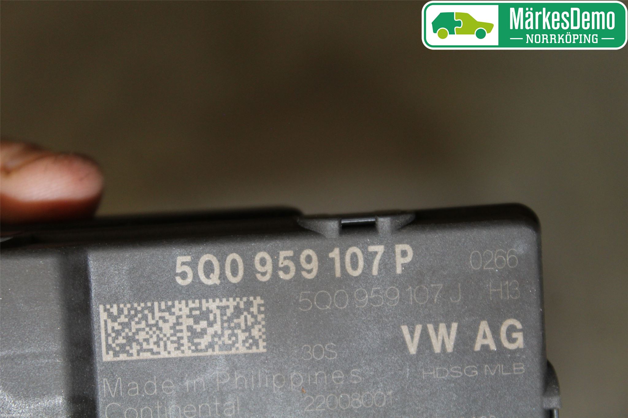 Skoda SUPERB 16-24 Styrenhet Baklucka