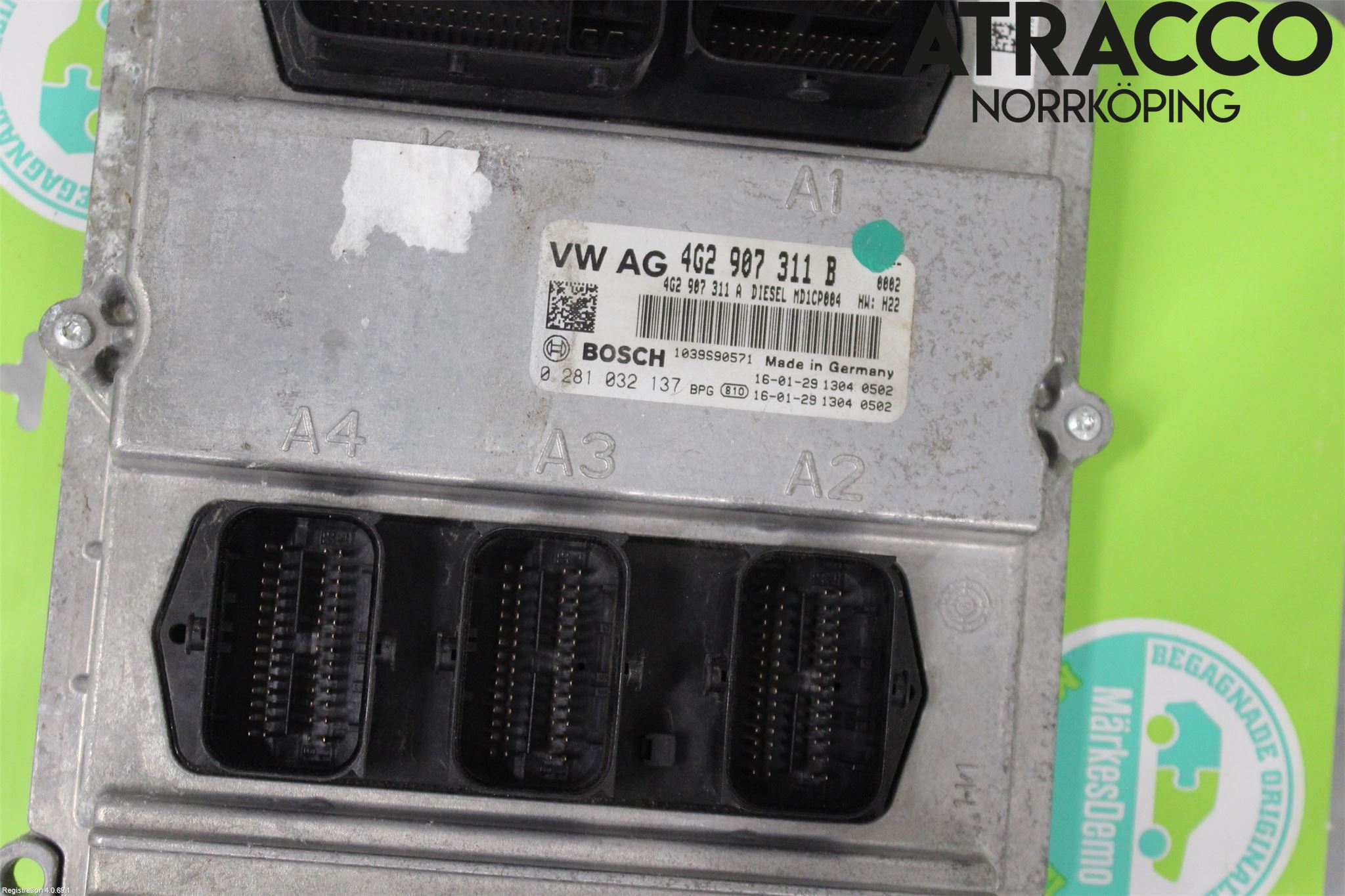 Audi A6 ALLROAD 12-18 Styrenhet Inspump Diesel