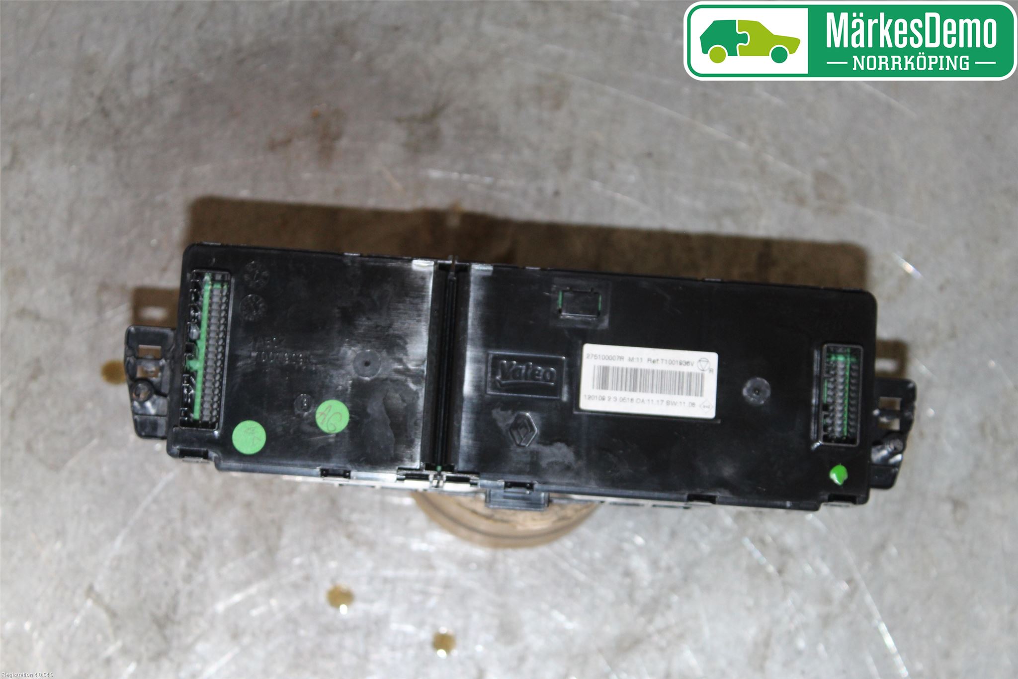 Renault MEGANE III 09-15 Värmereglage