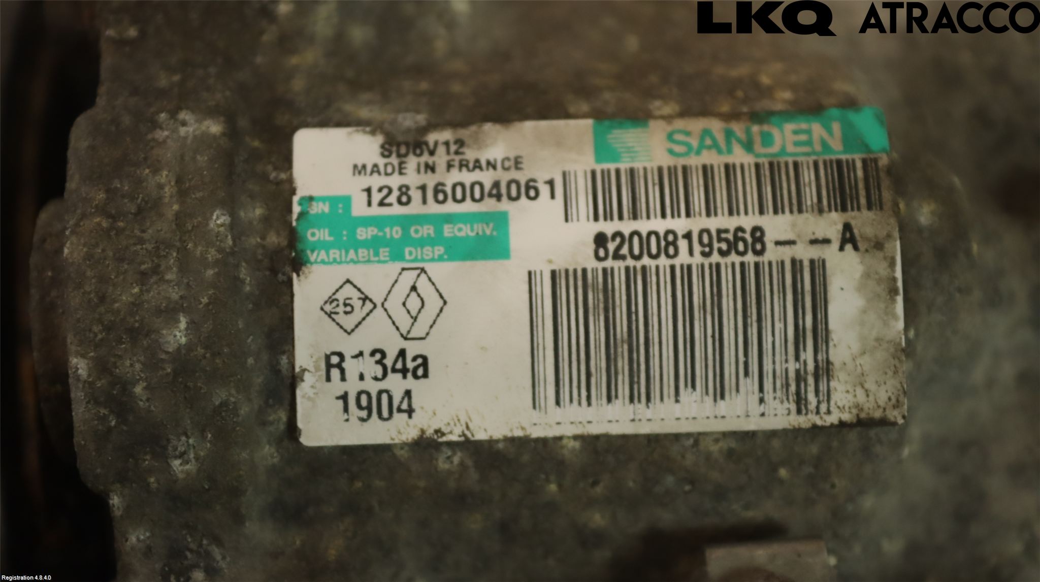 Renault TWINGO II 07-16 Ac Kompressor