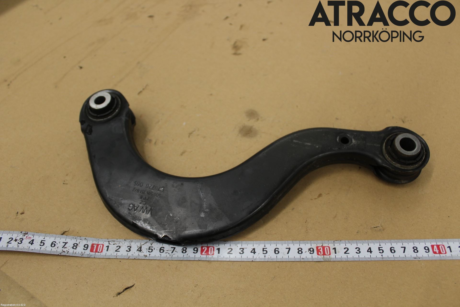 Volkswagen VW GOLF / E-GOLF VII 13-20 Bärarm Bak Övre Höger