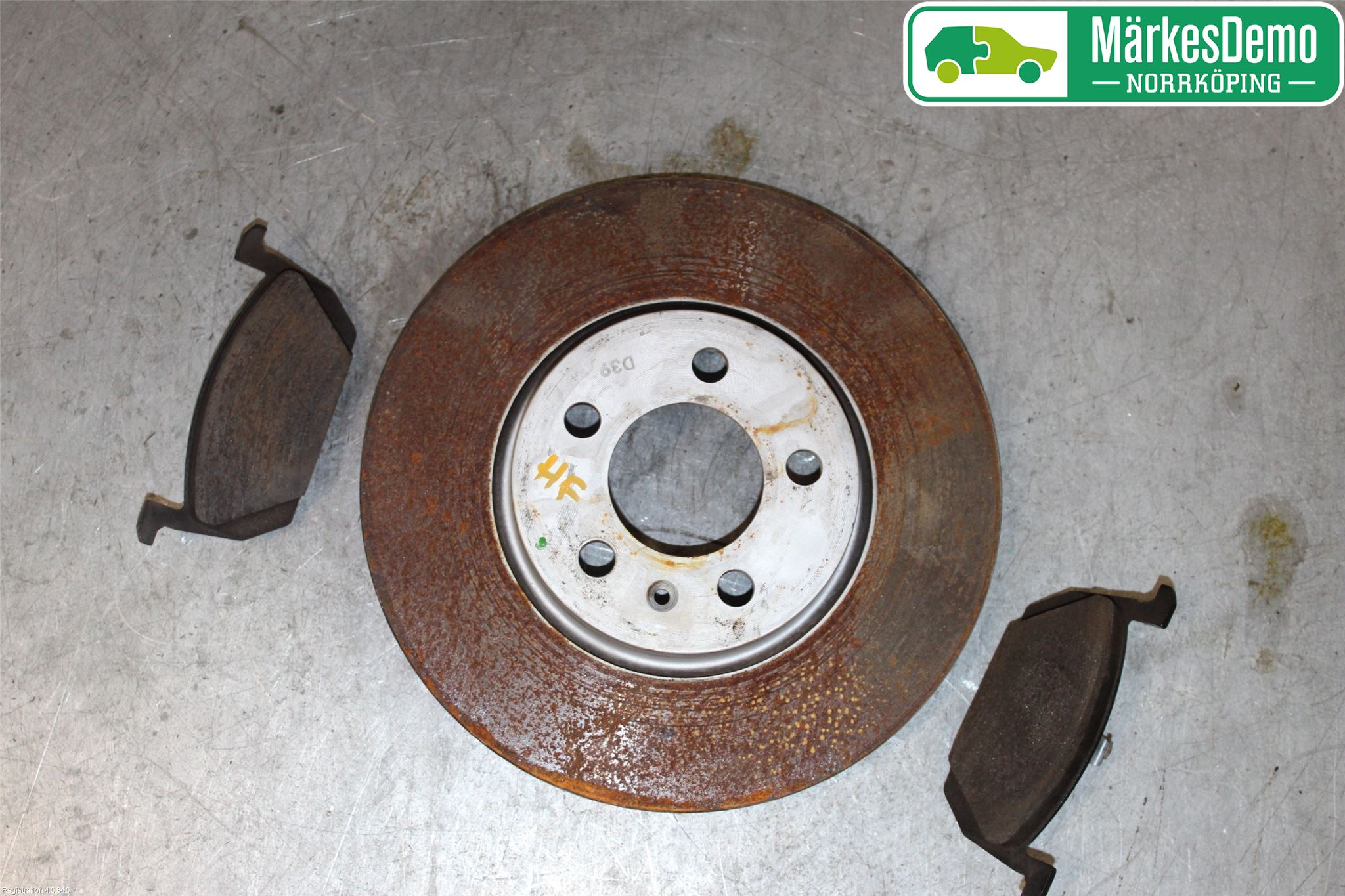 Skoda SCALA 19- Bromsskiva Fram