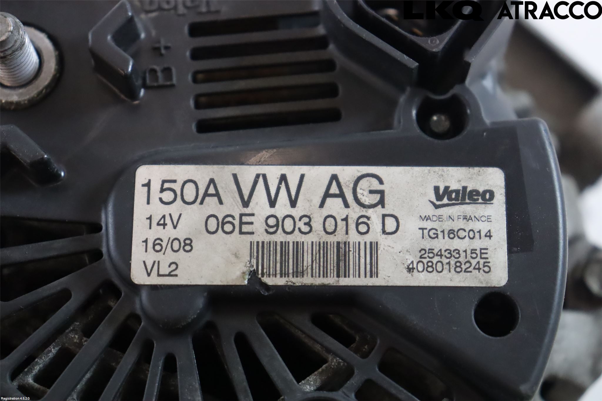 Audi A6/S6     05-11 Generator